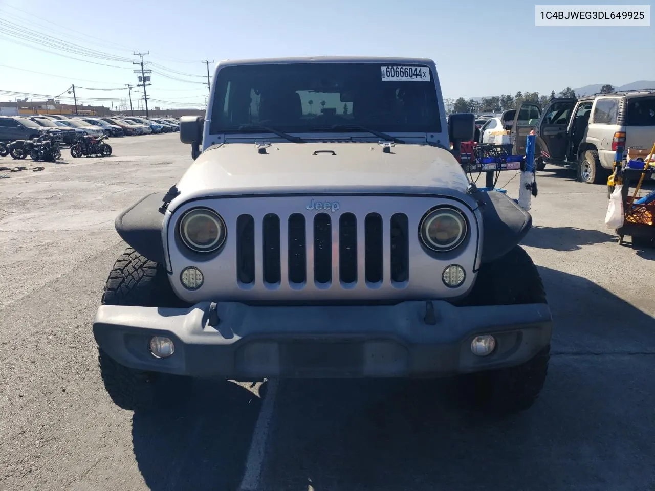 2013 Jeep Wrangler Unlimited Sahara VIN: 1C4BJWEG3DL649925 Lot: 60666044