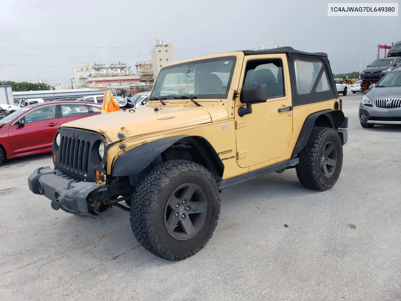 2013 Jeep Wrangler Sport VIN: 1C4AJWAG7DL649380 Lot: 60823494