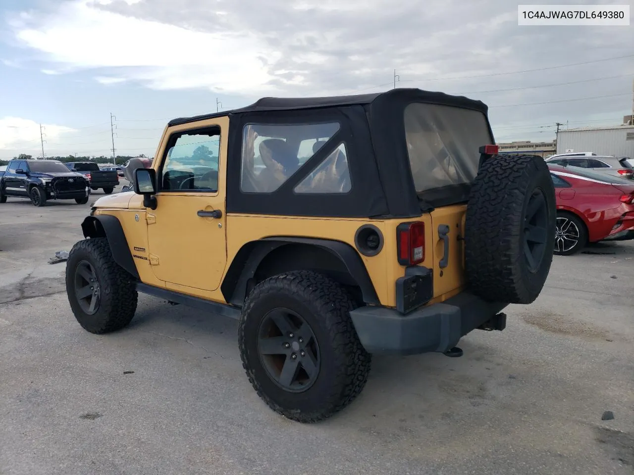 2013 Jeep Wrangler Sport VIN: 1C4AJWAG7DL649380 Lot: 60823494