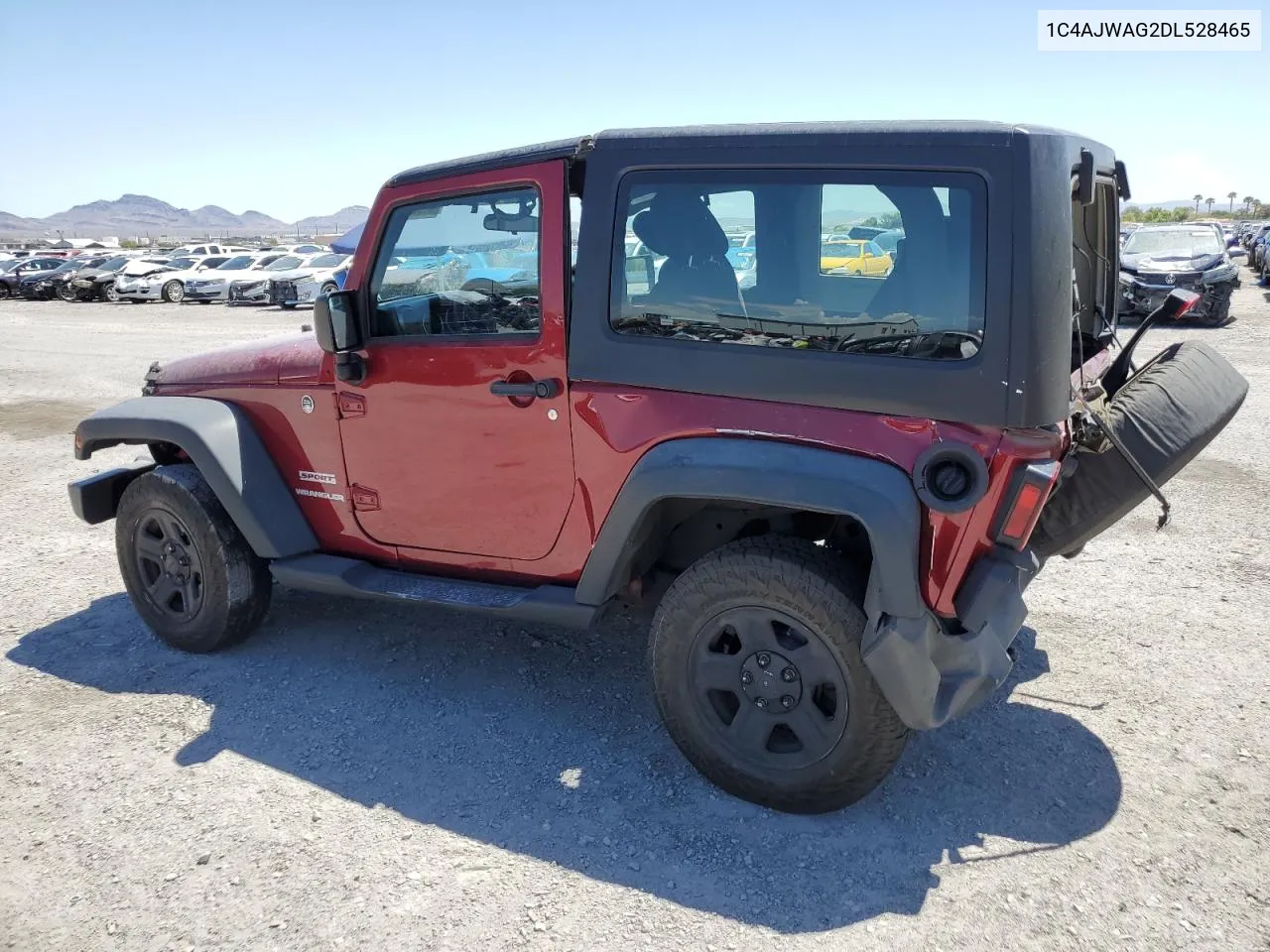 1C4AJWAG2DL528465 2013 Jeep Wrangler Sport