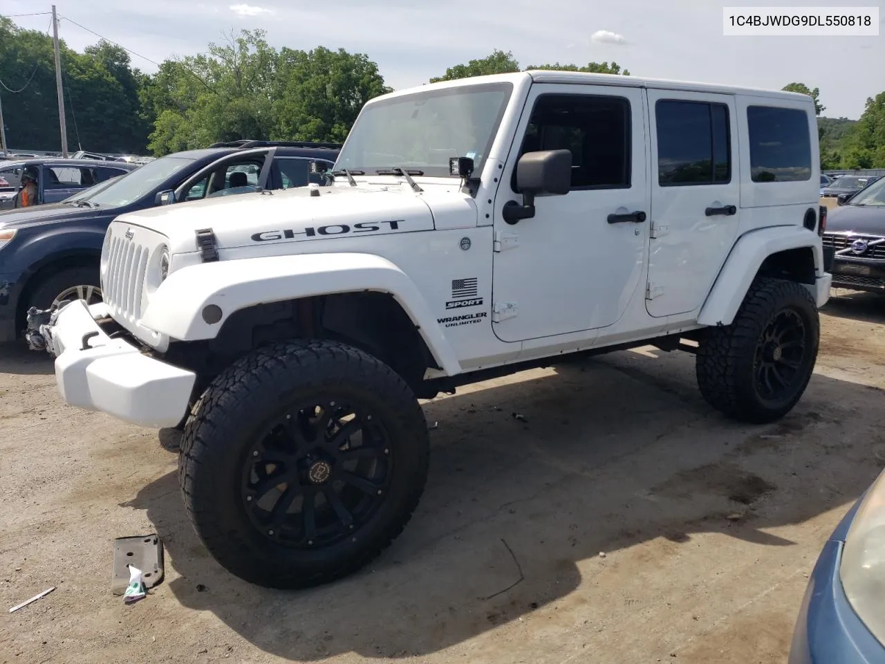 2013 Jeep Wrangler Unlimited Sport VIN: 1C4BJWDG9DL550818 Lot: 61314264