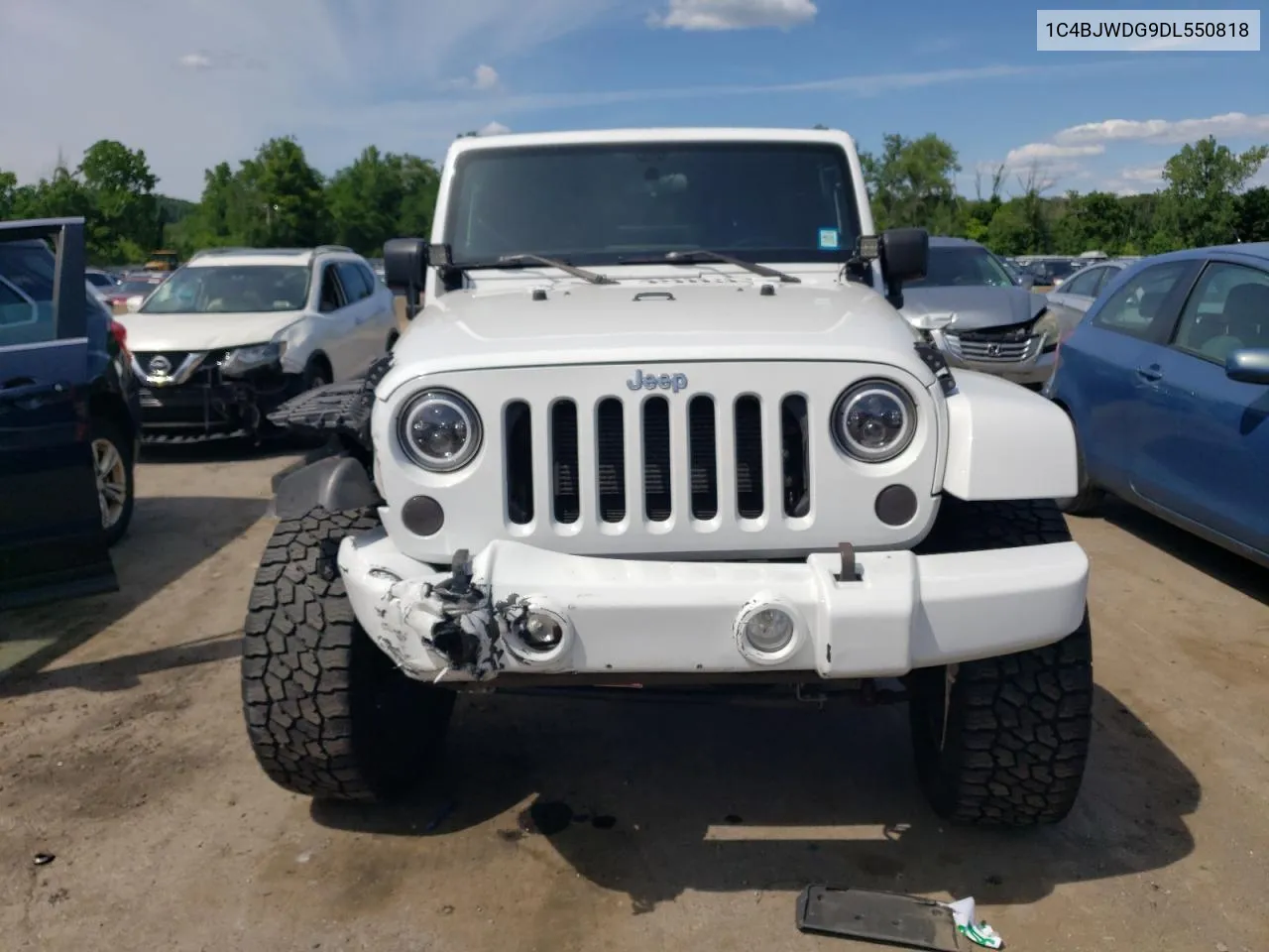 2013 Jeep Wrangler Unlimited Sport VIN: 1C4BJWDG9DL550818 Lot: 61314264