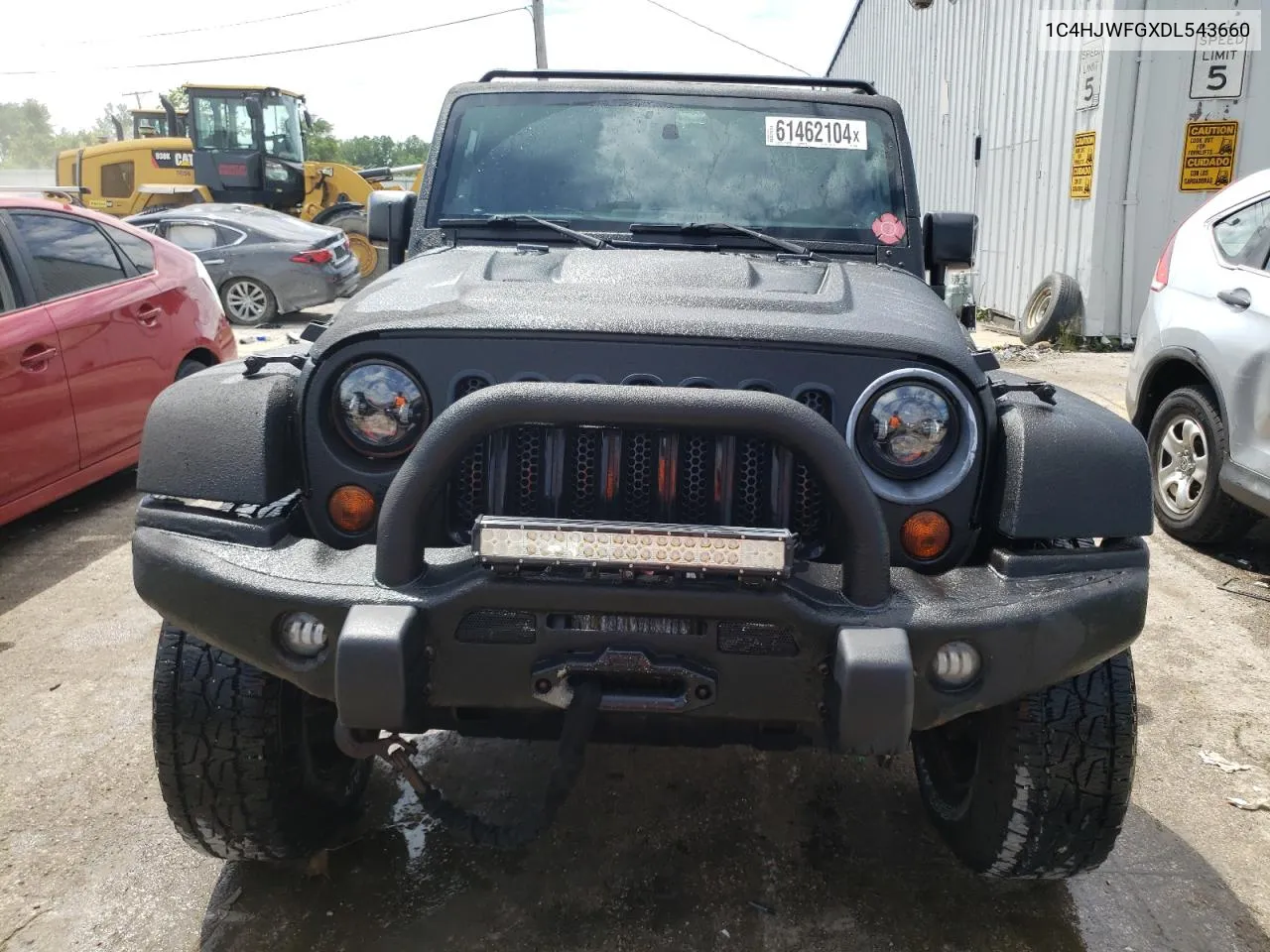 2013 Jeep Wrangler Unlimited Rubicon VIN: 1C4HJWFGXDL543660 Lot: 61462104