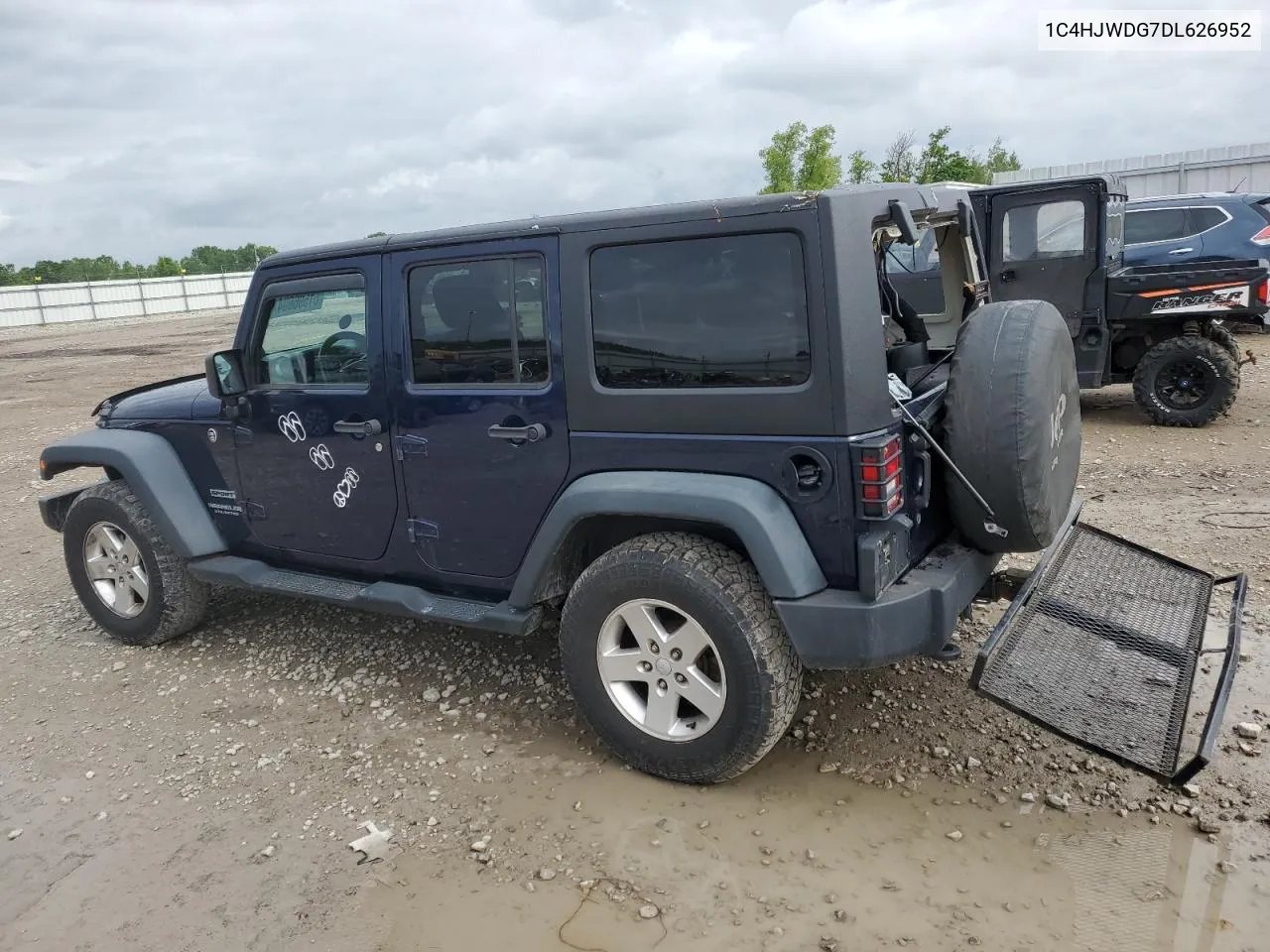 2013 Jeep Wrangler Unlimited Sport VIN: 1C4HJWDG7DL626952 Lot: 61596604