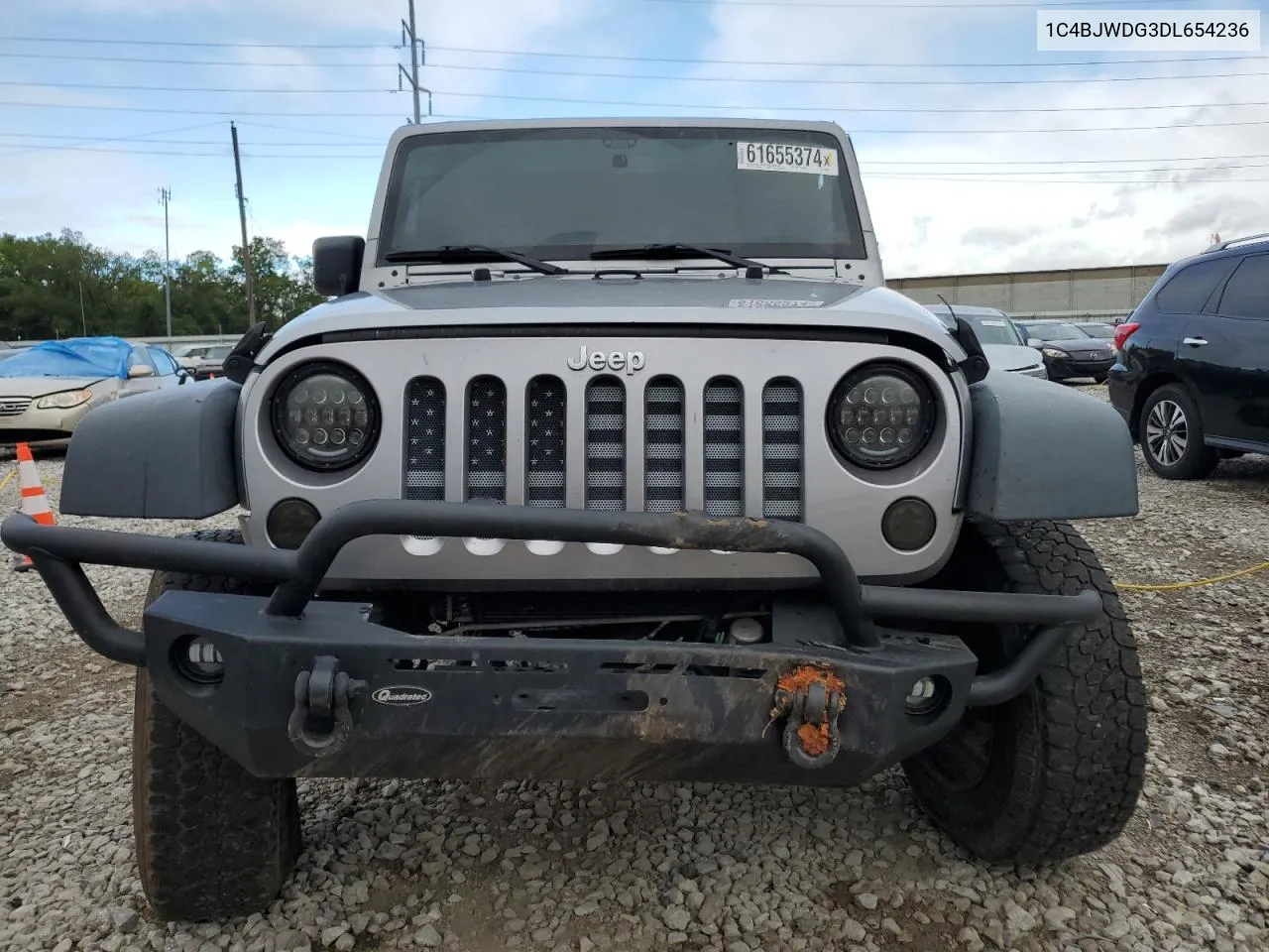 2013 Jeep Wrangler Unlimited Sport VIN: 1C4BJWDG3DL654236 Lot: 61655374