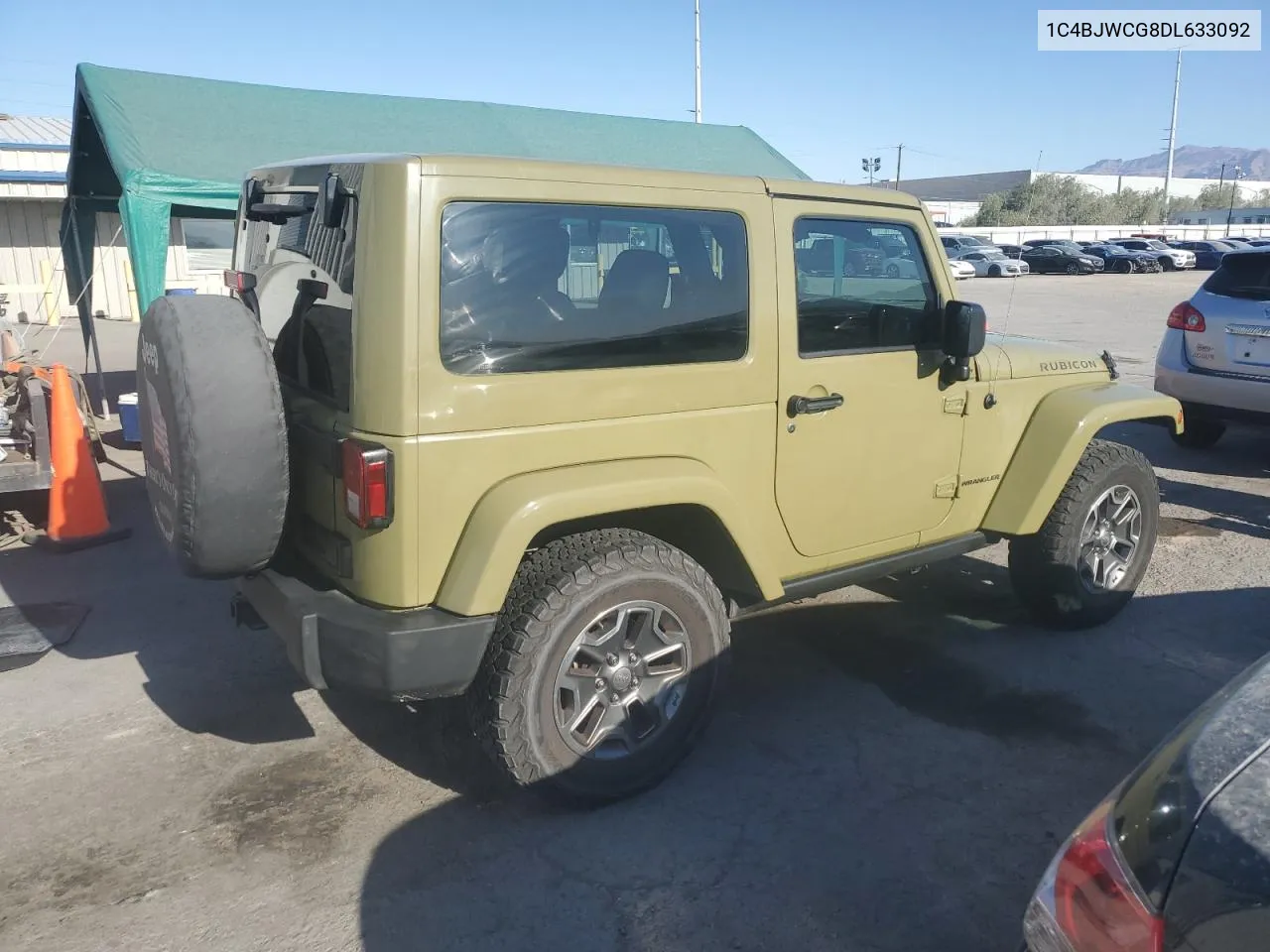 2013 Jeep Wrangler Rubicon VIN: 1C4BJWCG8DL633092 Lot: 61746174