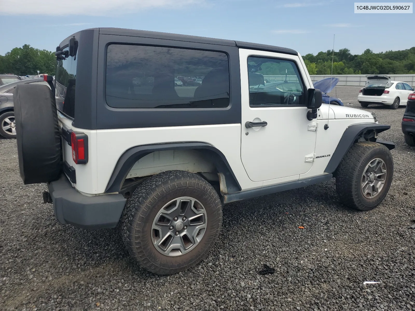 1C4BJWCG2DL590627 2013 Jeep Wrangler Rubicon