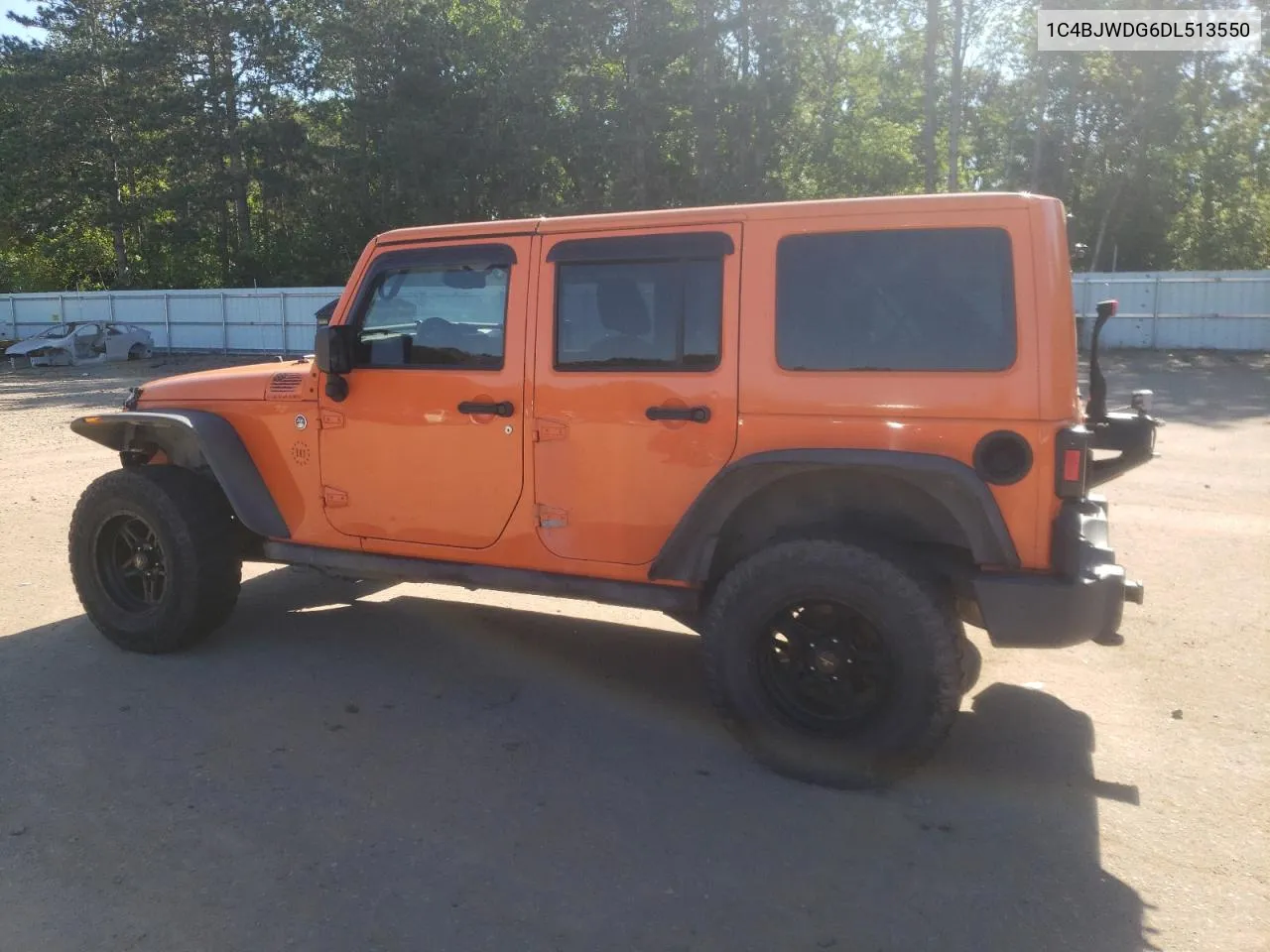 2013 Jeep Wrangler Unlimited Sport VIN: 1C4BJWDG6DL513550 Lot: 61821464