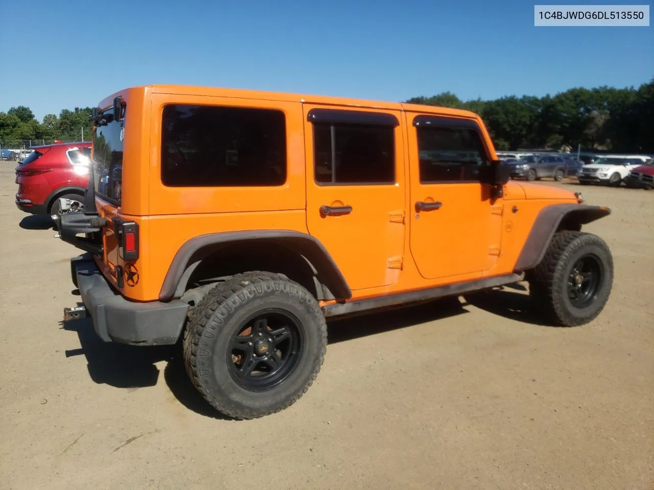 2013 Jeep Wrangler Unlimited Sport VIN: 1C4BJWDG6DL513550 Lot: 61821464