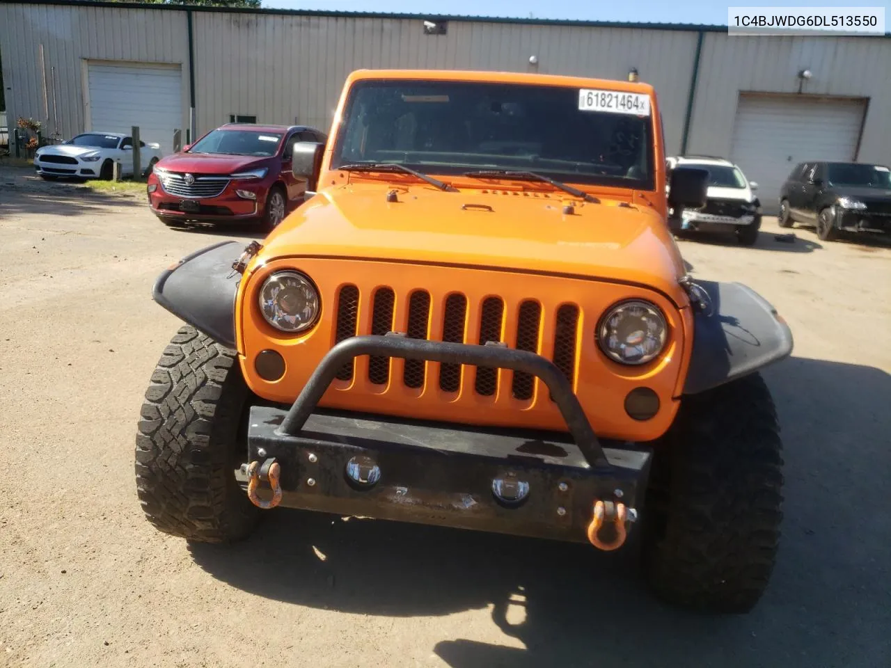 2013 Jeep Wrangler Unlimited Sport VIN: 1C4BJWDG6DL513550 Lot: 61821464