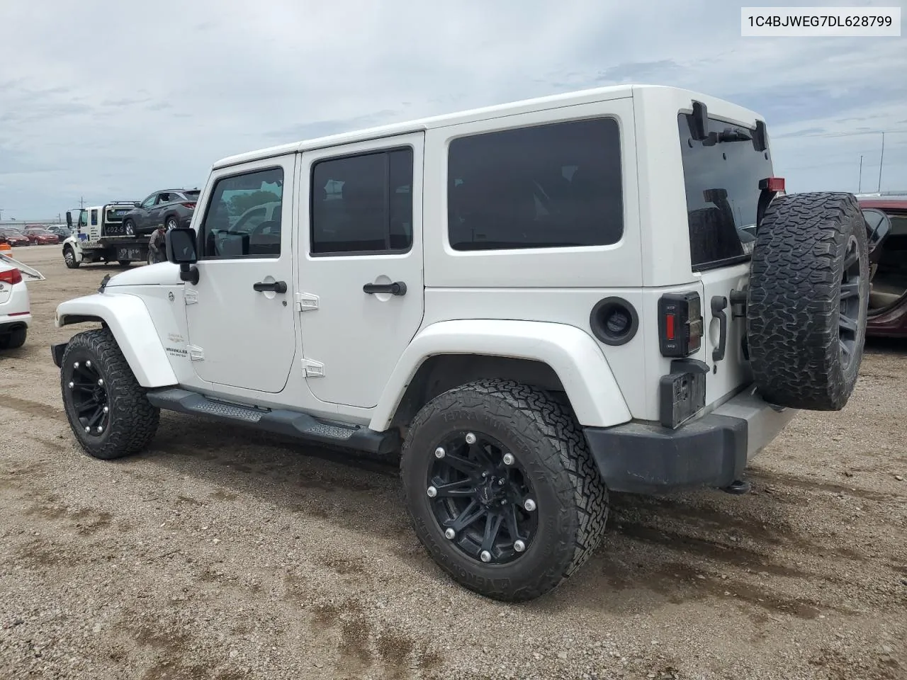 1C4BJWEG7DL628799 2013 Jeep Wrangler Unlimited Sahara