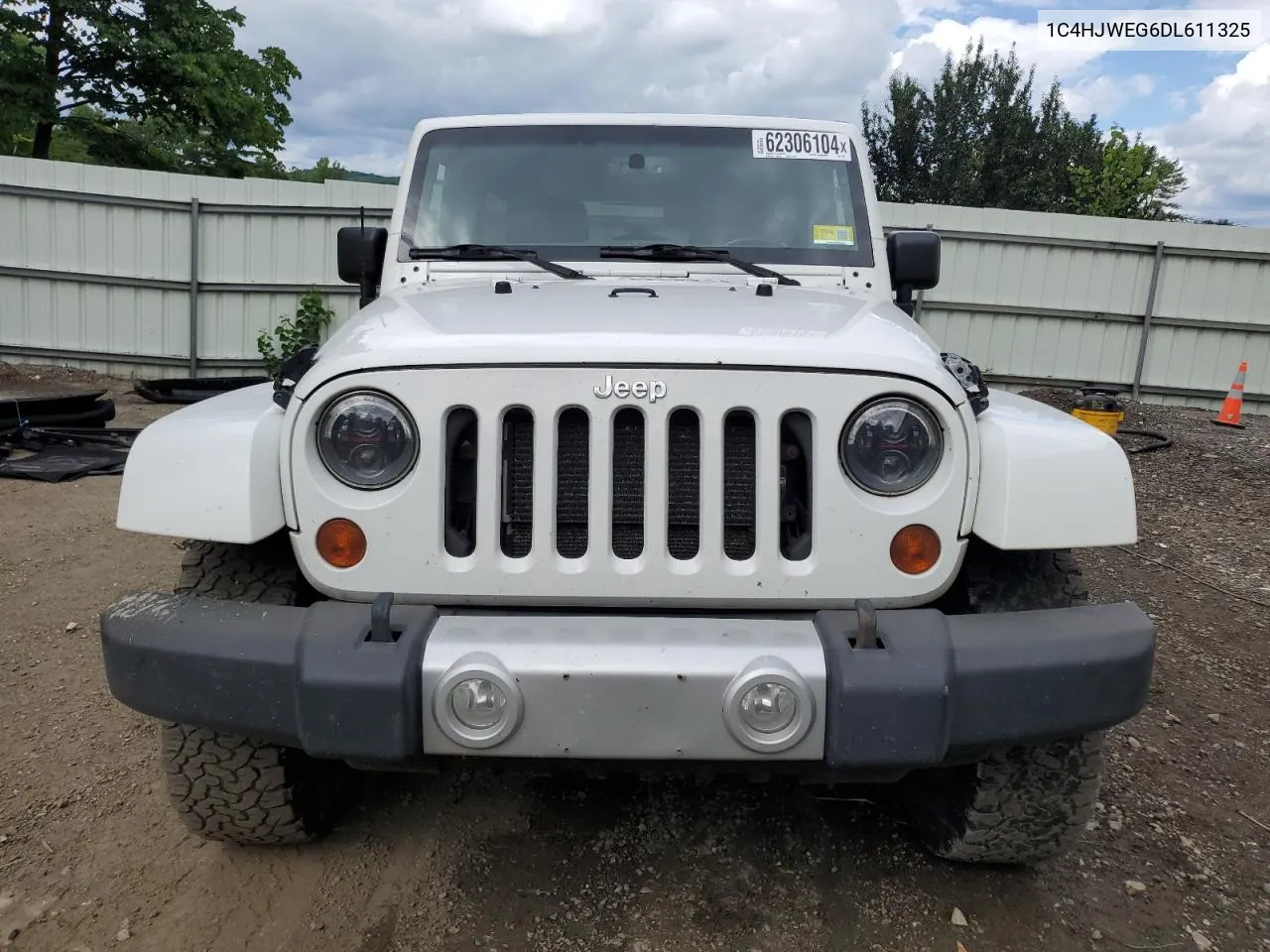 2013 Jeep Wrangler Unlimited Sahara VIN: 1C4HJWEG6DL611325 Lot: 62306104