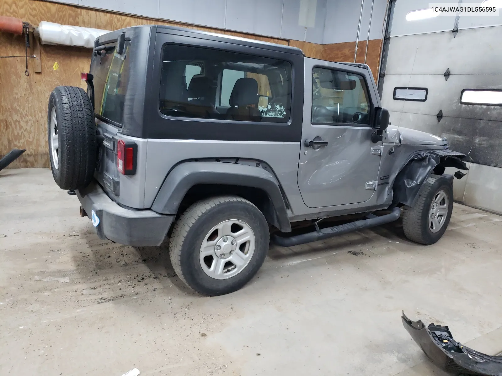 2013 Jeep Wrangler Sport VIN: 1C4AJWAG1DL556595 Lot: 62574274