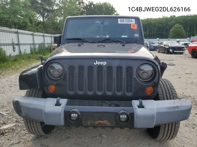 1C4BJWEG2DL626166 2013 Jeep Wrangler Unlimited Sahara