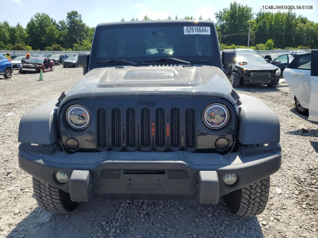 2013 Jeep Wrangler Unlimited Sahara VIN: 1C4BJWEG0DL565108 Lot: 62616644