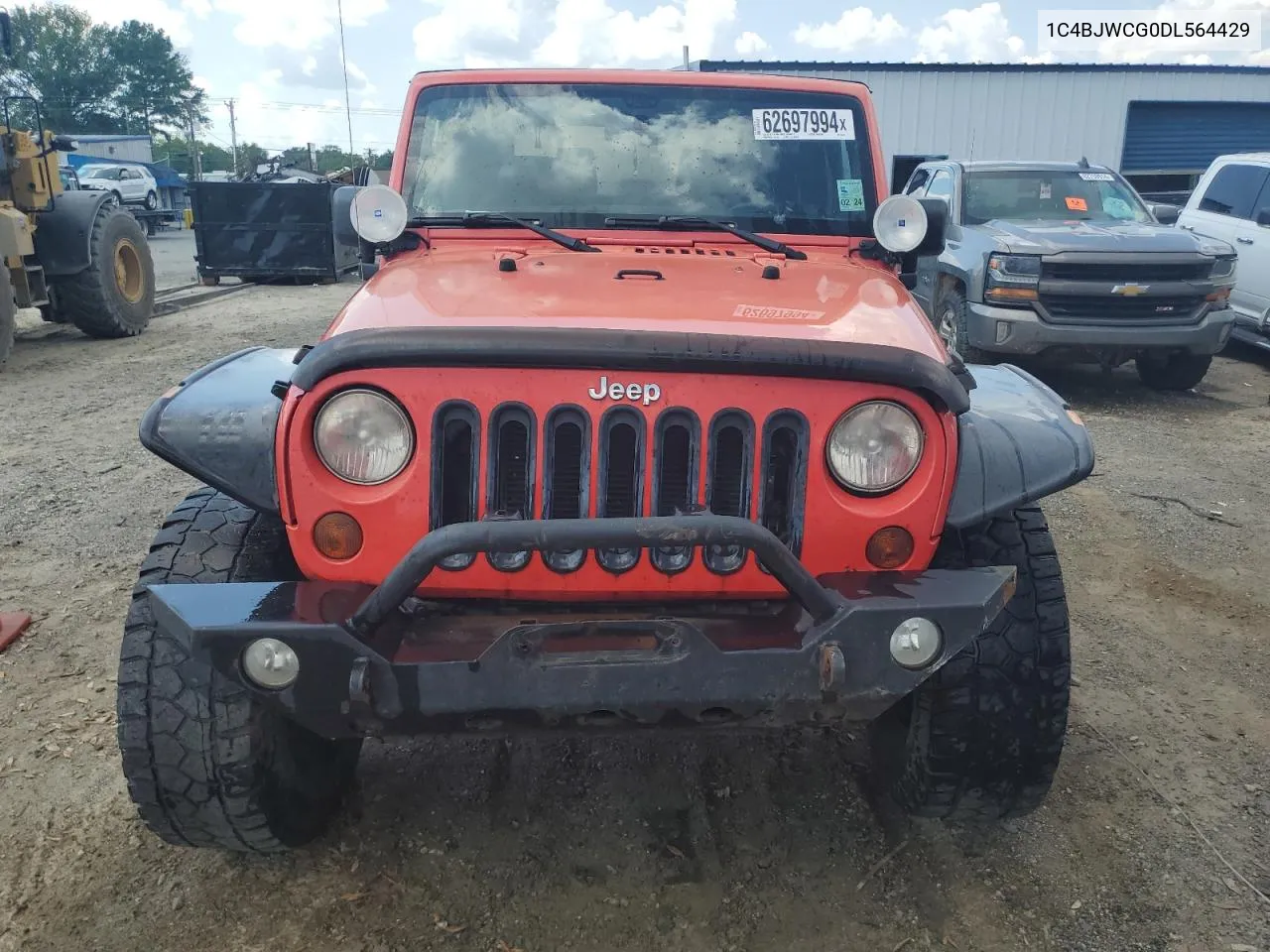 1C4BJWCG0DL564429 2013 Jeep Wrangler Rubicon