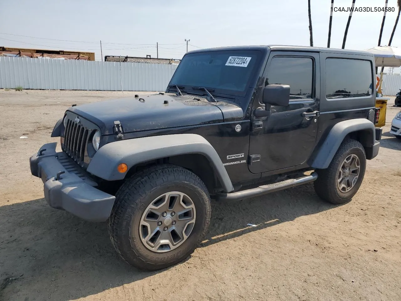 1C4AJWAG3DL504580 2013 Jeep Wrangler Sport