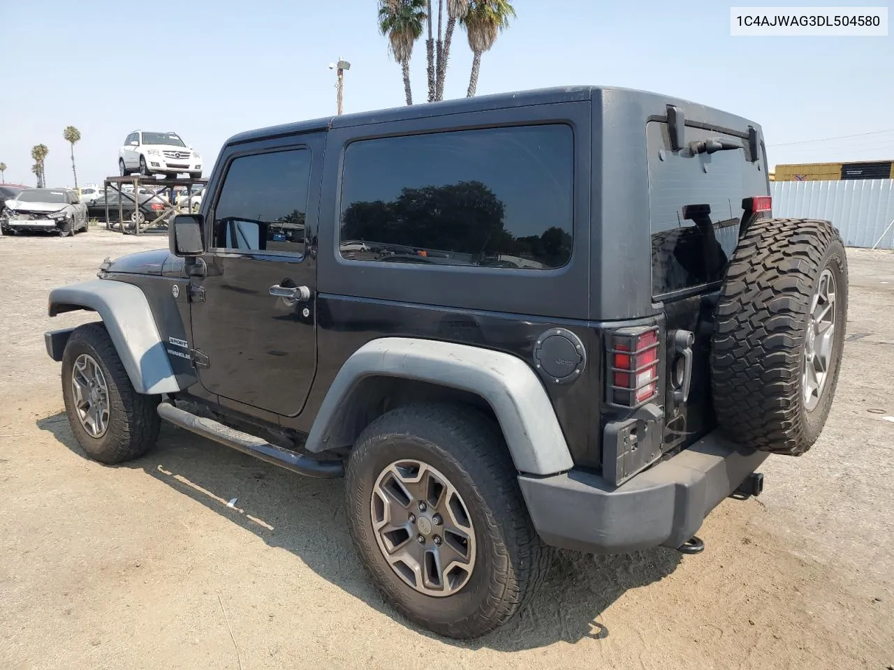 2013 Jeep Wrangler Sport VIN: 1C4AJWAG3DL504580 Lot: 62872204