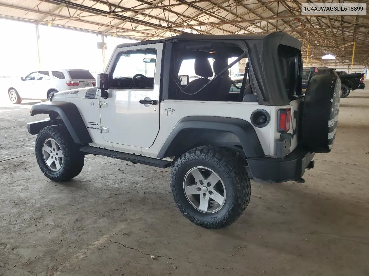 2013 Jeep Wrangler Sport VIN: 1C4AJWAG3DL618899 Lot: 62951624