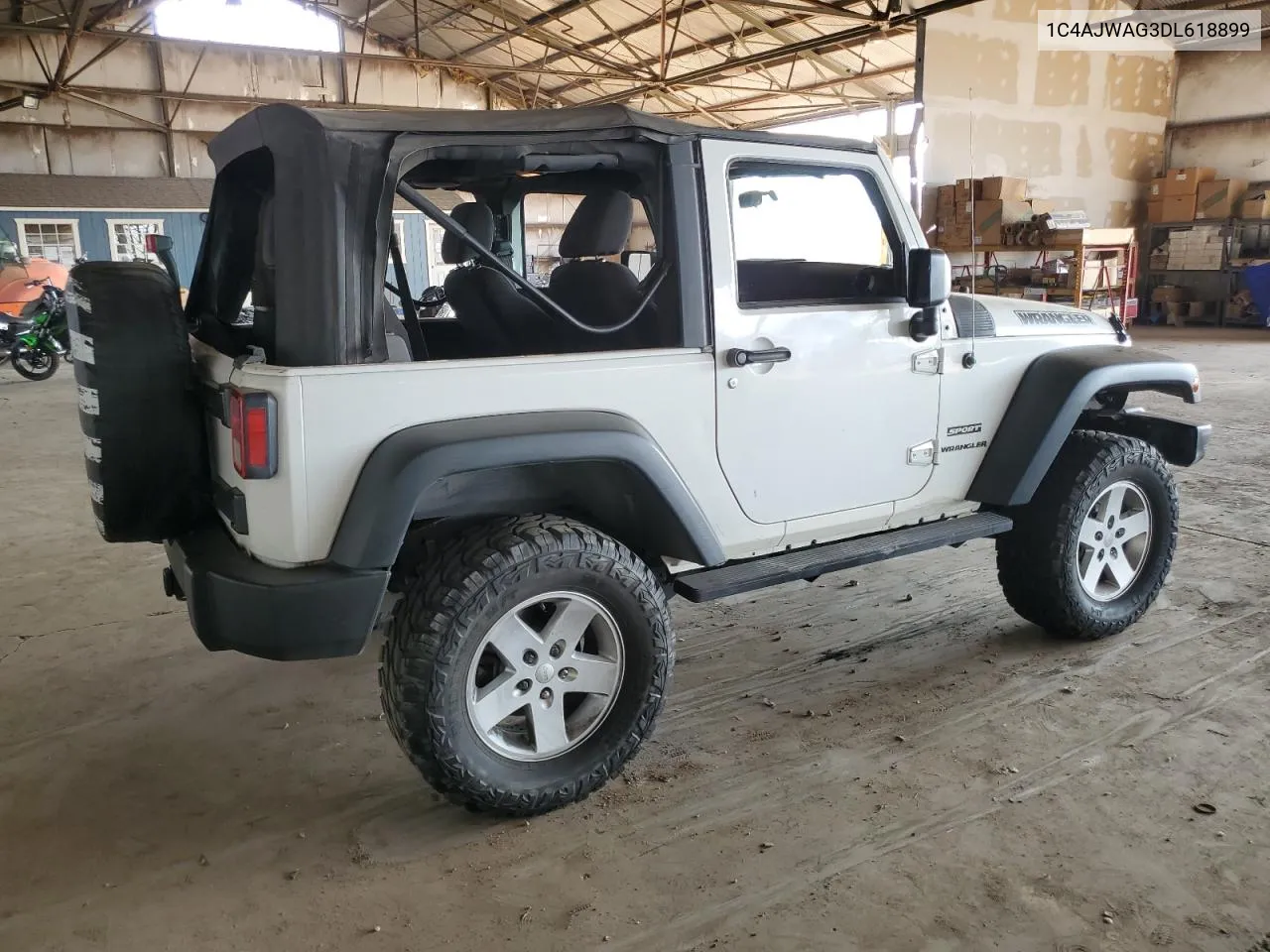 1C4AJWAG3DL618899 2013 Jeep Wrangler Sport