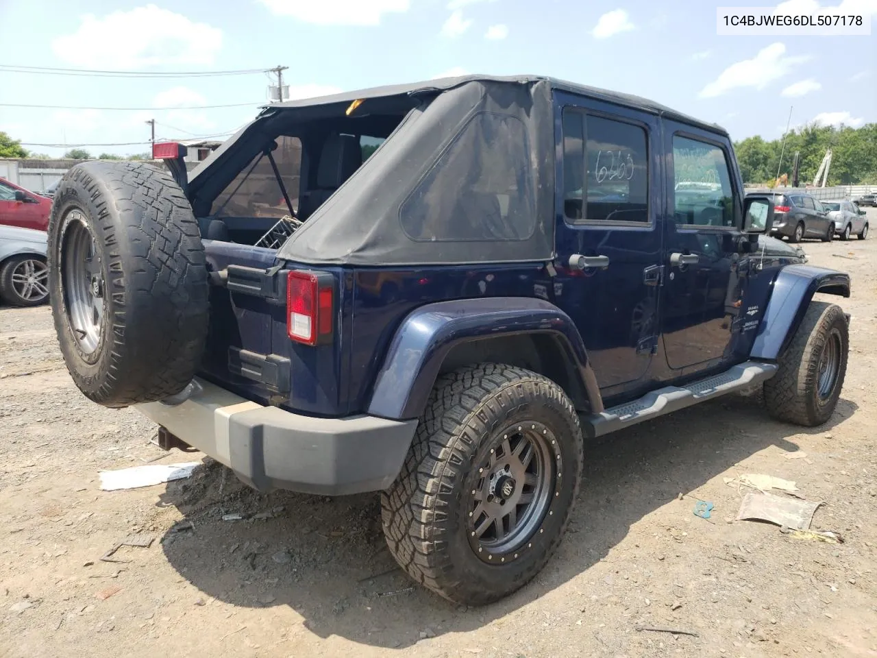 2013 Jeep Wrangler Unlimited Sahara VIN: 1C4BJWEG6DL507178 Lot: 62955164