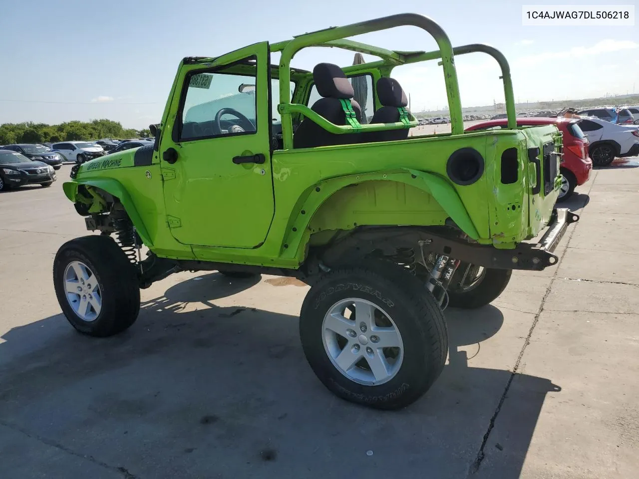 2013 Jeep Wrangler Sport VIN: 1C4AJWAG7DL506218 Lot: 63138674