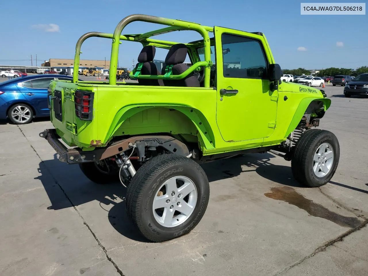 2013 Jeep Wrangler Sport VIN: 1C4AJWAG7DL506218 Lot: 63138674