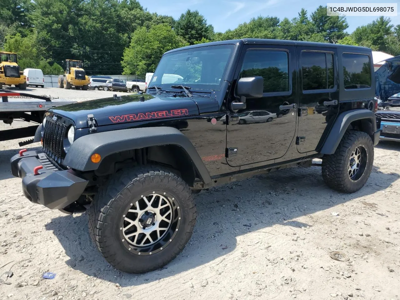 2013 Jeep Wrangler Unlimited Sport VIN: 1C4BJWDG5DL698075 Lot: 63422874