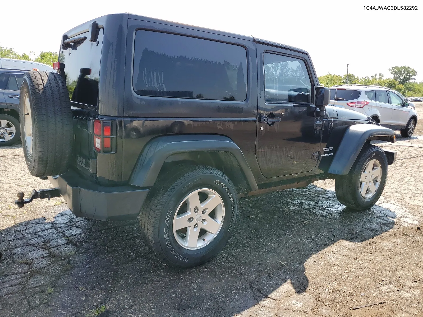 2013 Jeep Wrangler Sport VIN: 1C4AJWAG3DL582292 Lot: 64662274