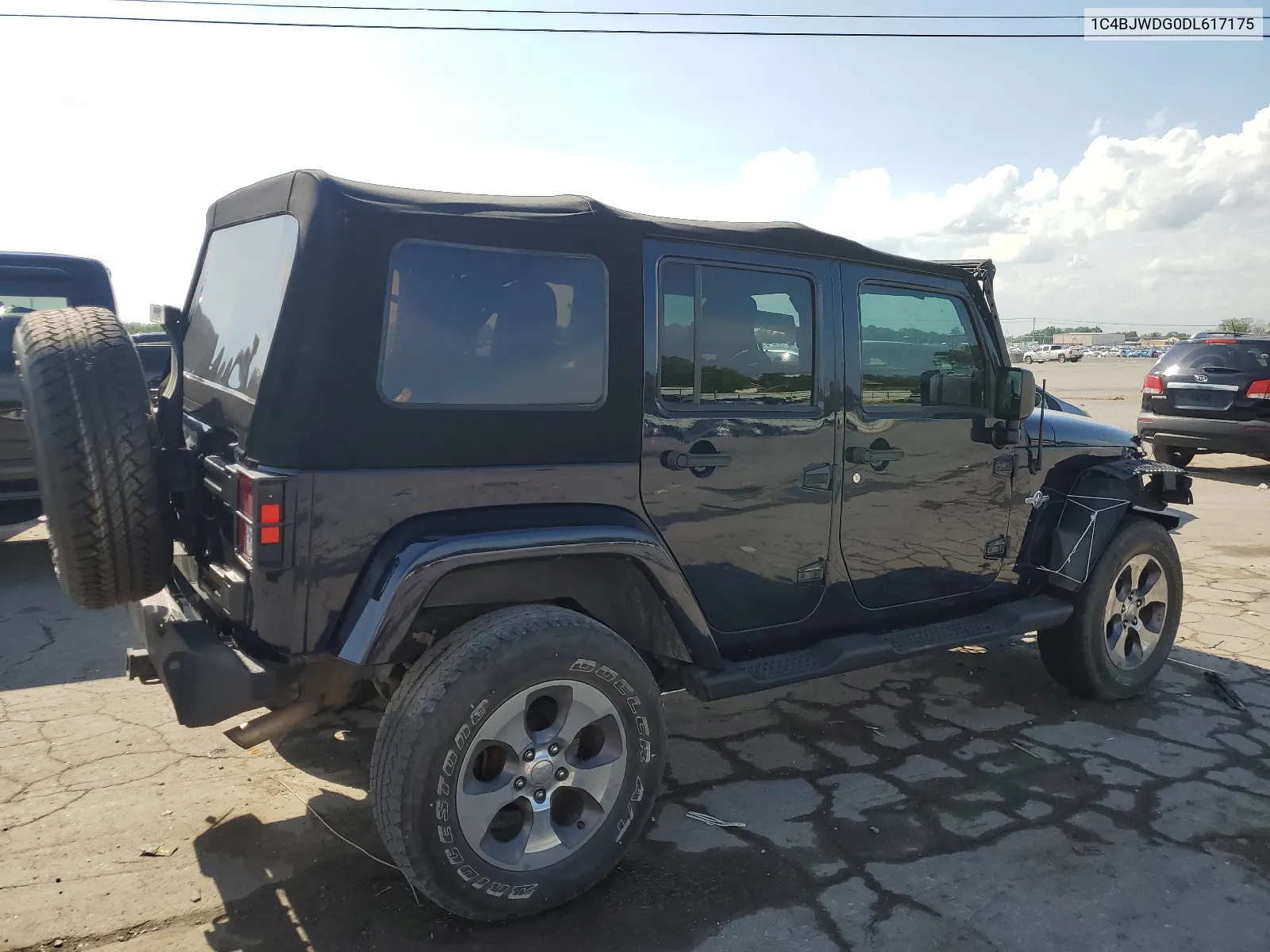 1C4BJWDG0DL617175 2013 Jeep Wrangler Unlimited Sport