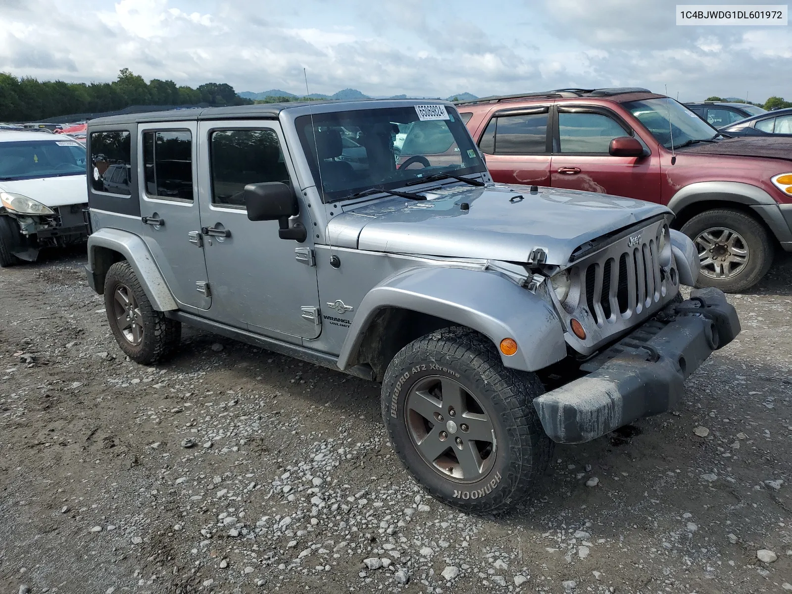 2013 Jeep Wrangler Unlimited Sport VIN: 1C4BJWDG1DL601972 Lot: 65069824