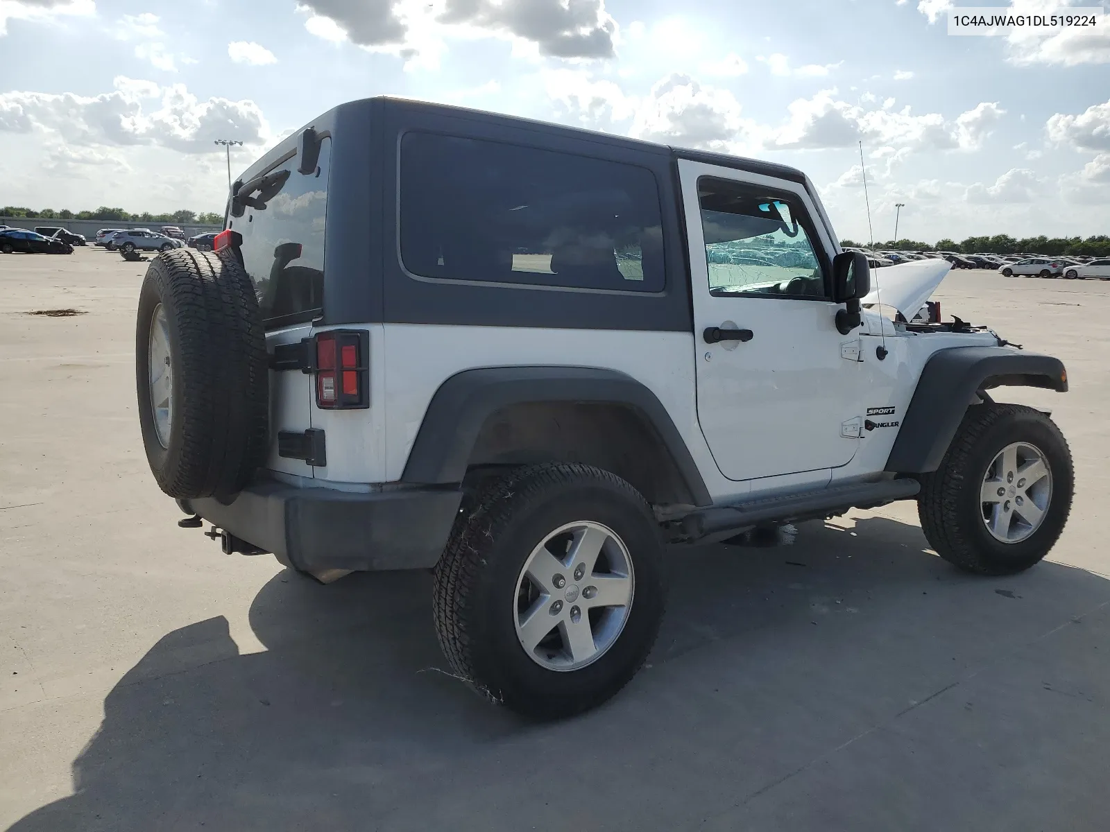 2013 Jeep Wrangler Sport VIN: 1C4AJWAG1DL519224 Lot: 65290774