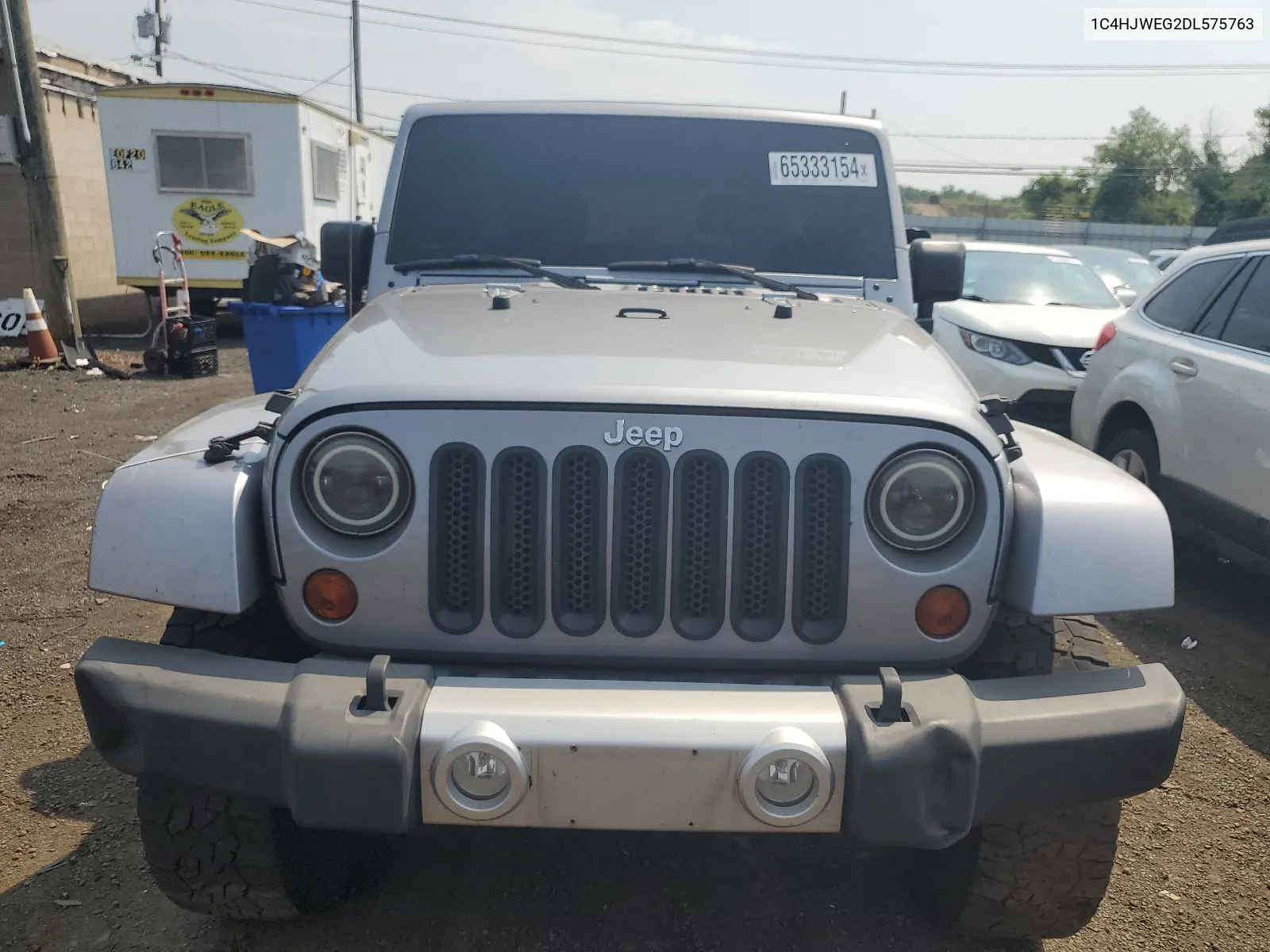 2013 Jeep Wrangler Unlimited Sahara VIN: 1C4HJWEG2DL575763 Lot: 65333154