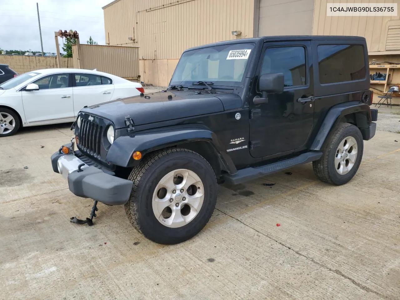 1C4AJWBG9DL536755 2013 Jeep Wrangler Sahara