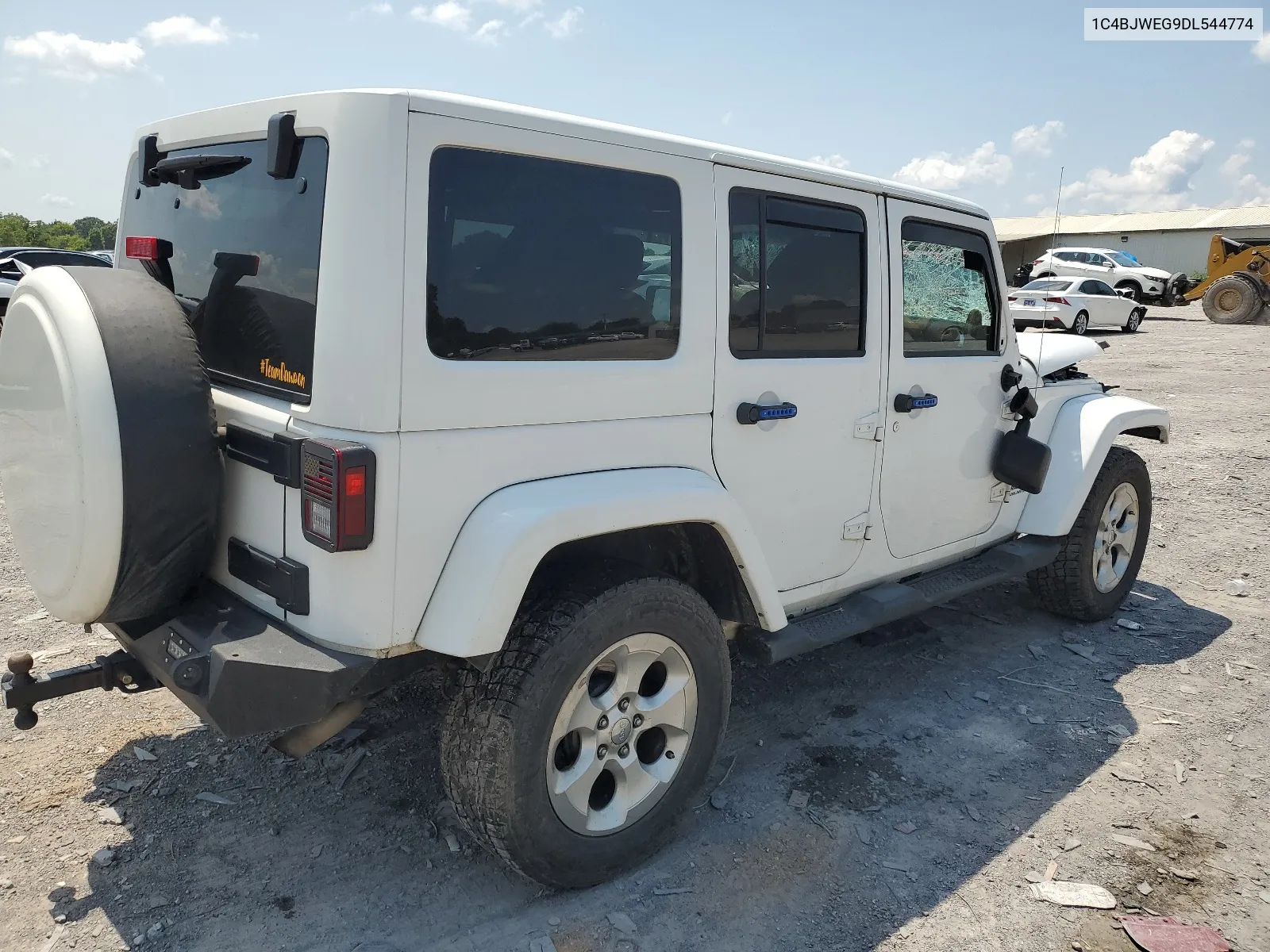 2013 Jeep Wrangler Unlimited Sahara VIN: 1C4BJWEG9DL544774 Lot: 65844604