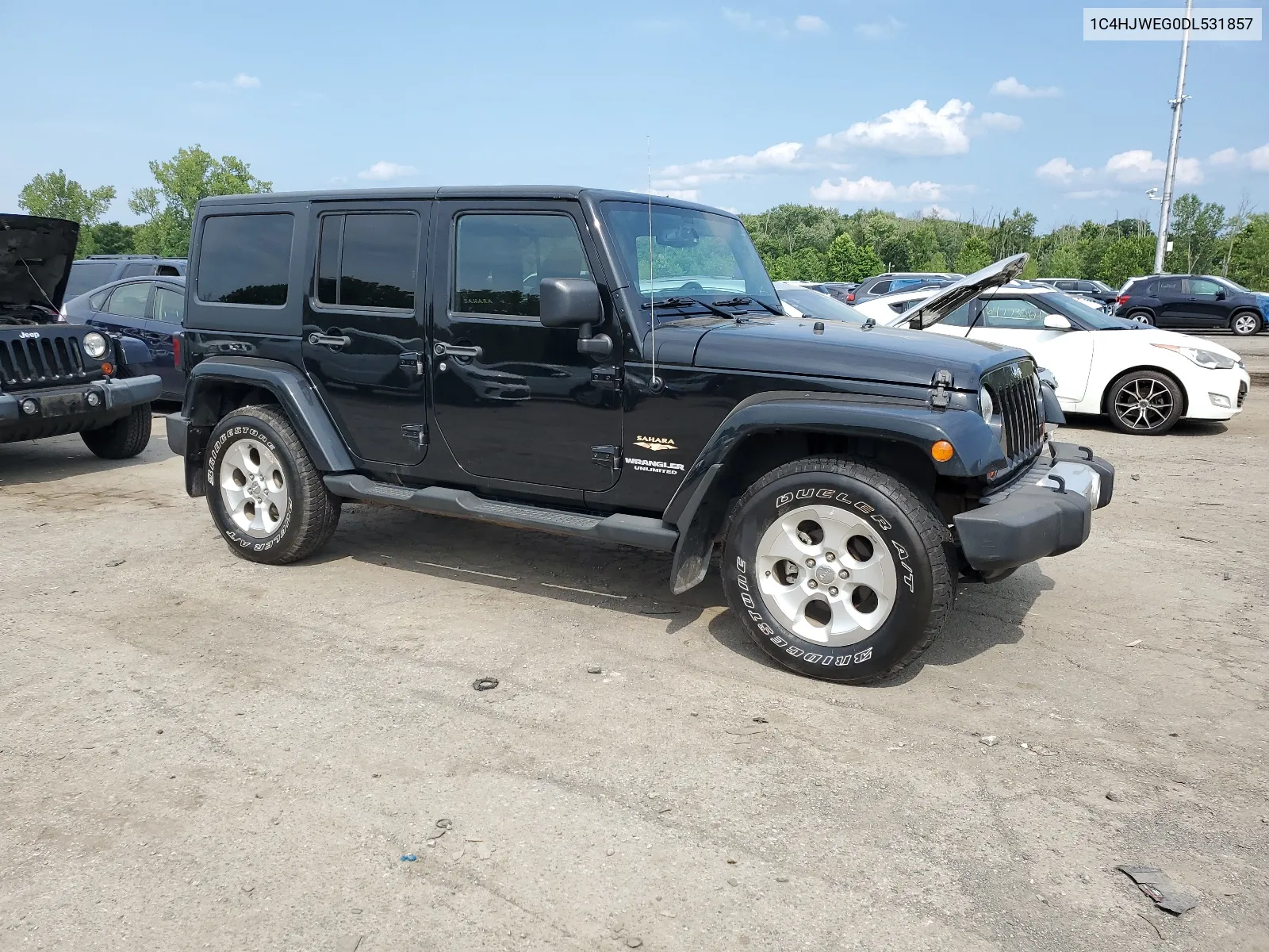 1C4HJWEG0DL531857 2013 Jeep Wrangler Unlimited Sahara