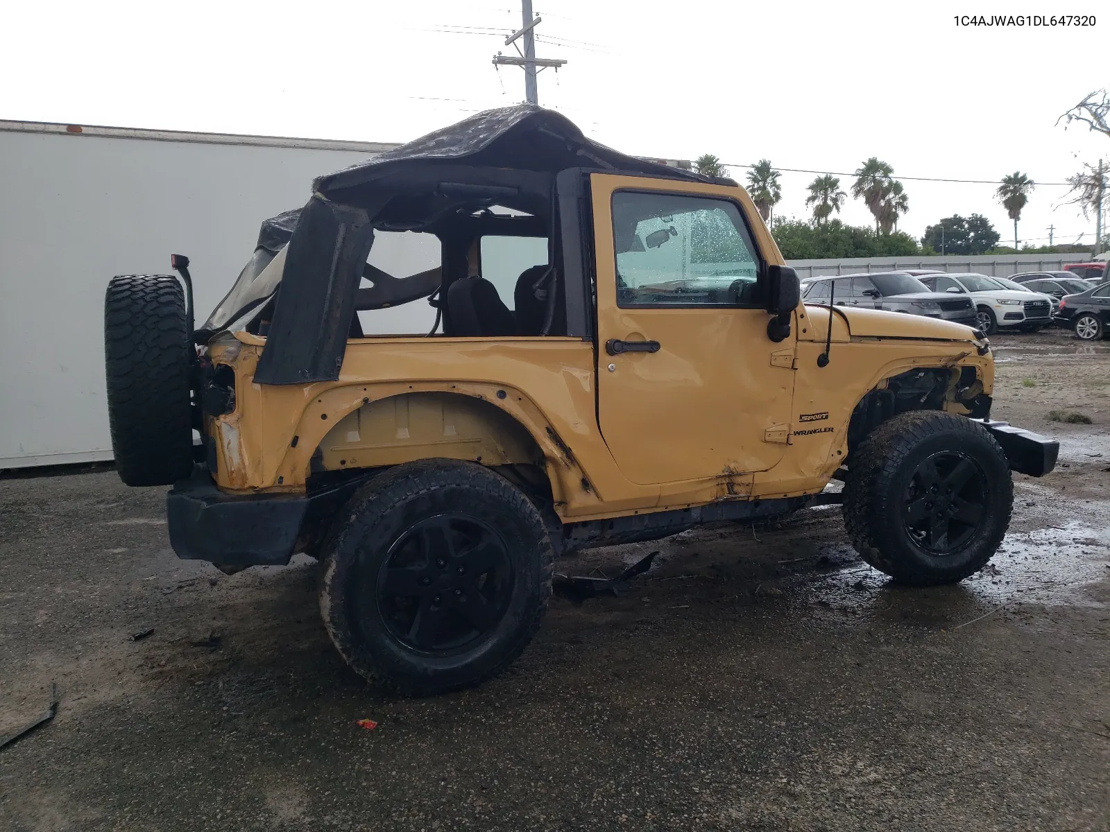 2013 Jeep Wrangler Sport VIN: 1C4AJWAG1DL647320 Lot: 65947284