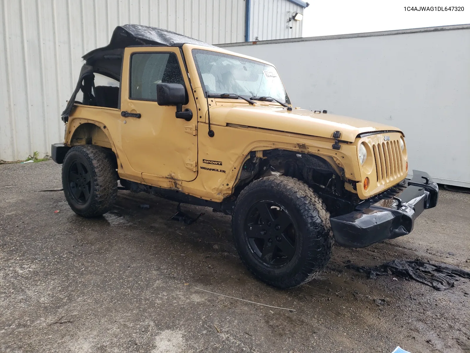 1C4AJWAG1DL647320 2013 Jeep Wrangler Sport