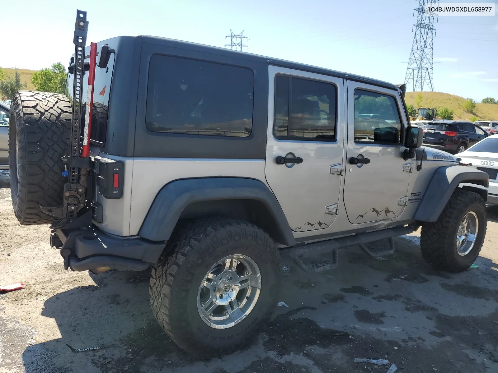 2013 Jeep Wrangler Unlimited Sport VIN: 1C4BJWDGXDL658977 Lot: 66094274