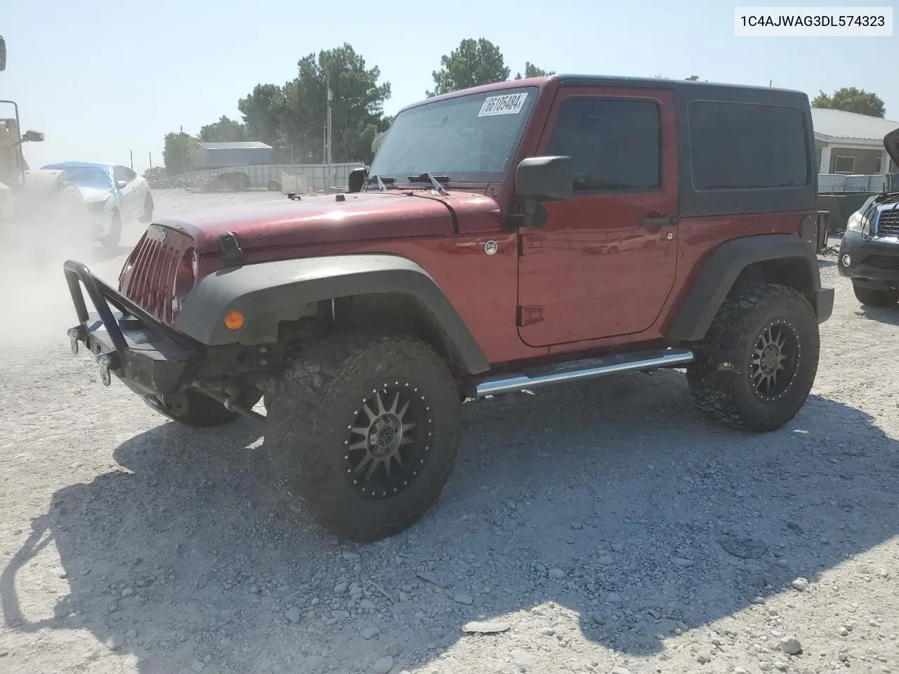 2013 Jeep Wrangler Sport VIN: 1C4AJWAG3DL574323 Lot: 66105484