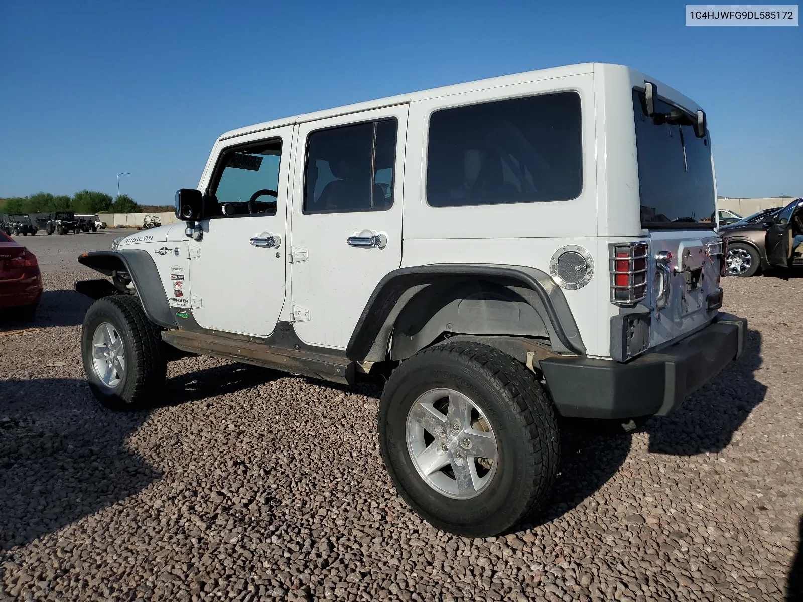 2013 Jeep Wrangler Unlimited Rubicon VIN: 1C4HJWFG9DL585172 Lot: 66508464