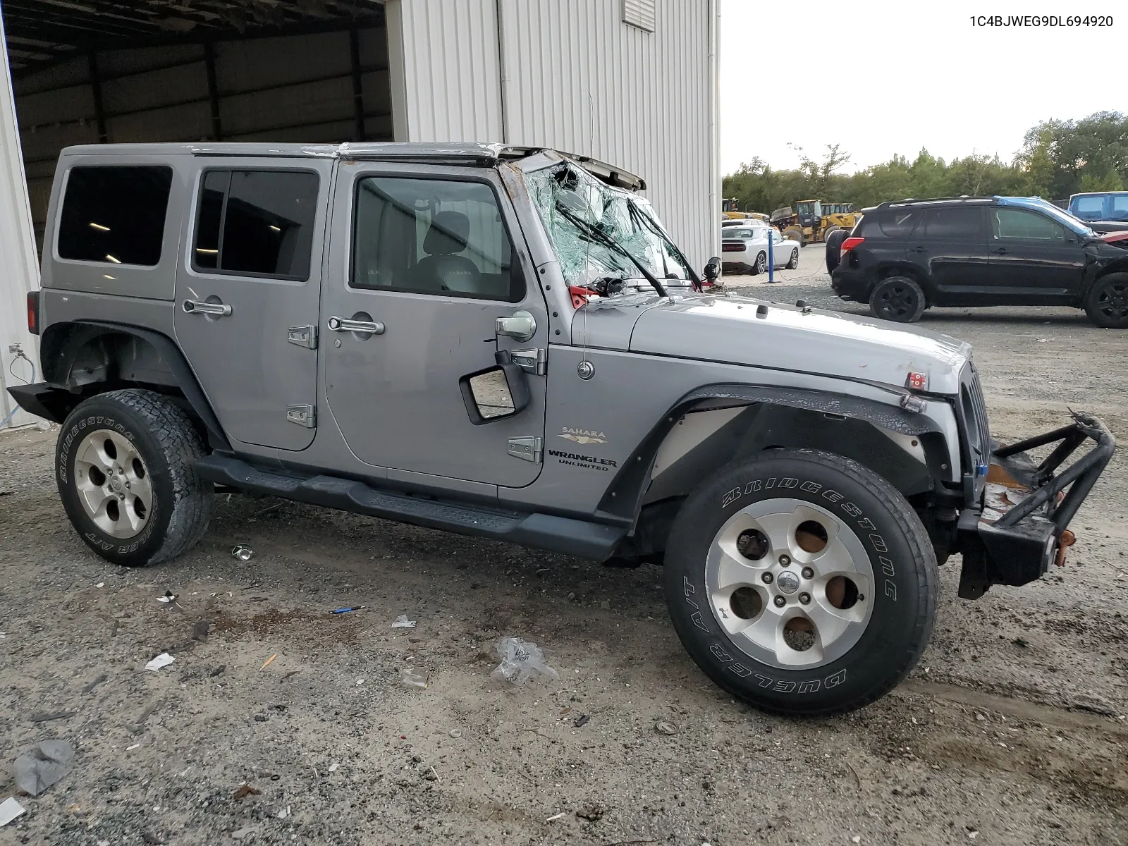 2013 Jeep Wrangler Unlimited Sahara VIN: 1C4BJWEG9DL694920 Lot: 66958244