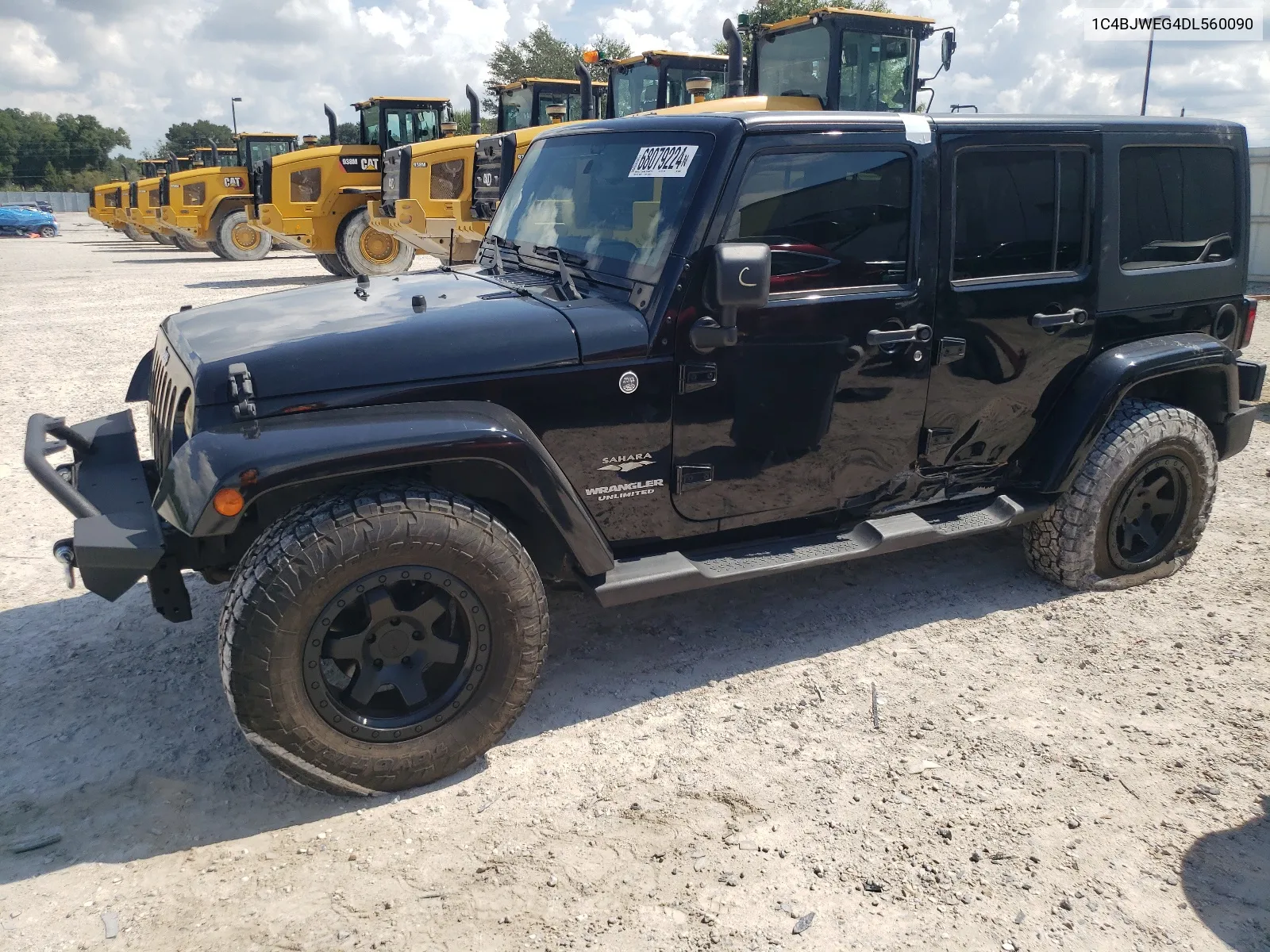 2013 Jeep Wrangler Unlimited Sahara VIN: 1C4BJWEG4DL560090 Lot: 68079224