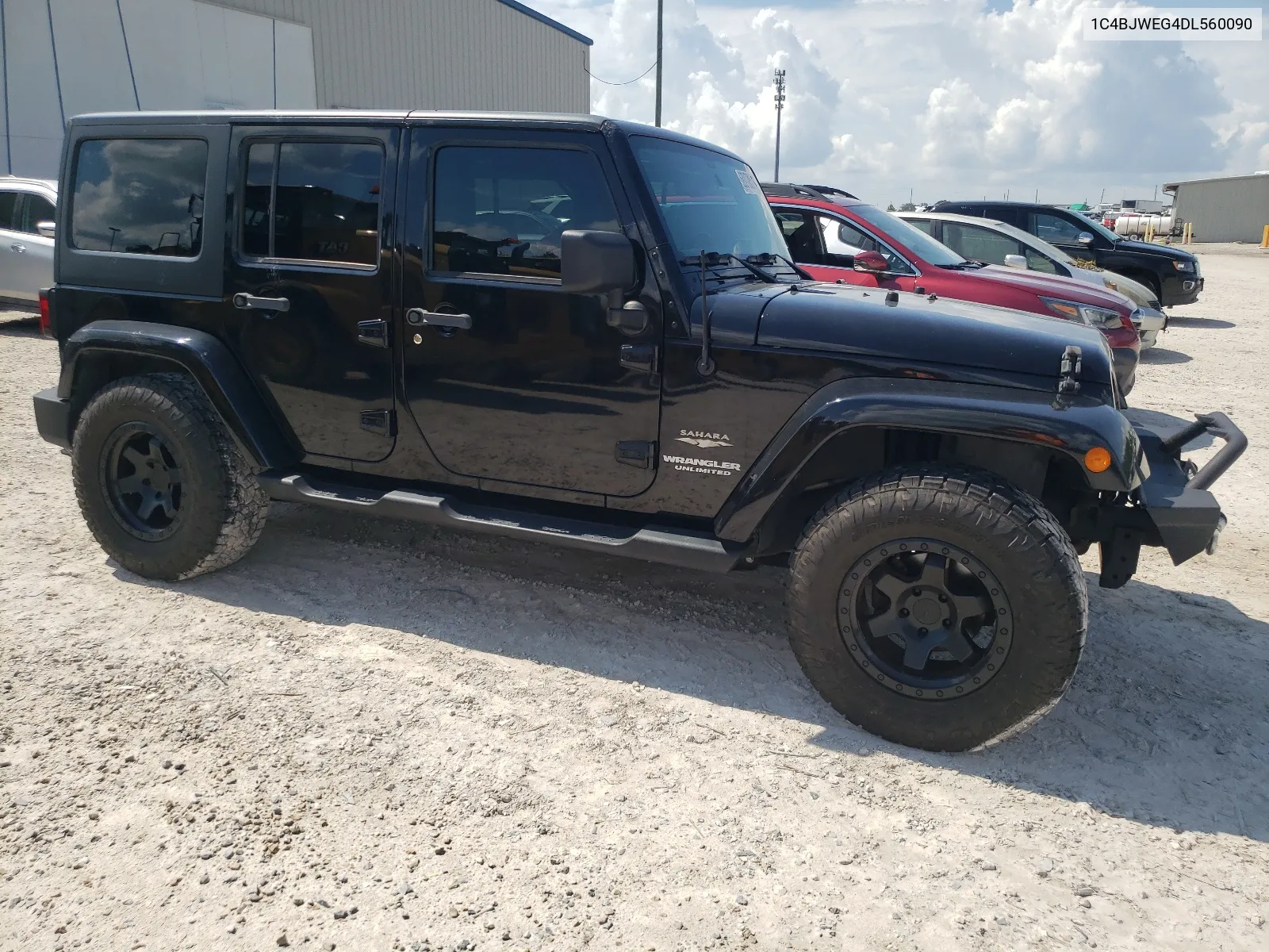 1C4BJWEG4DL560090 2013 Jeep Wrangler Unlimited Sahara