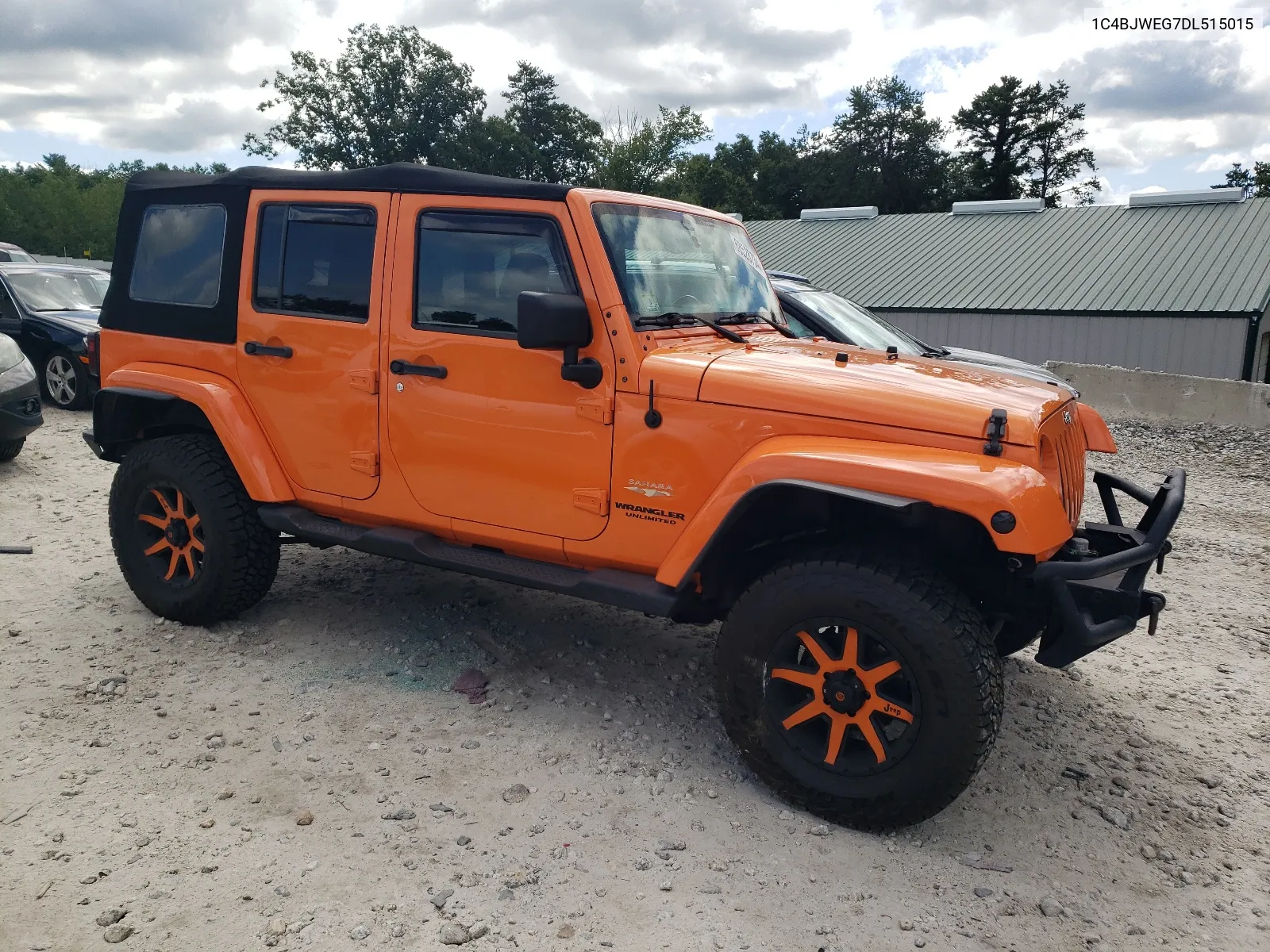 2013 Jeep Wrangler Unlimited Sahara VIN: 1C4BJWEG7DL515015 Lot: 68528734