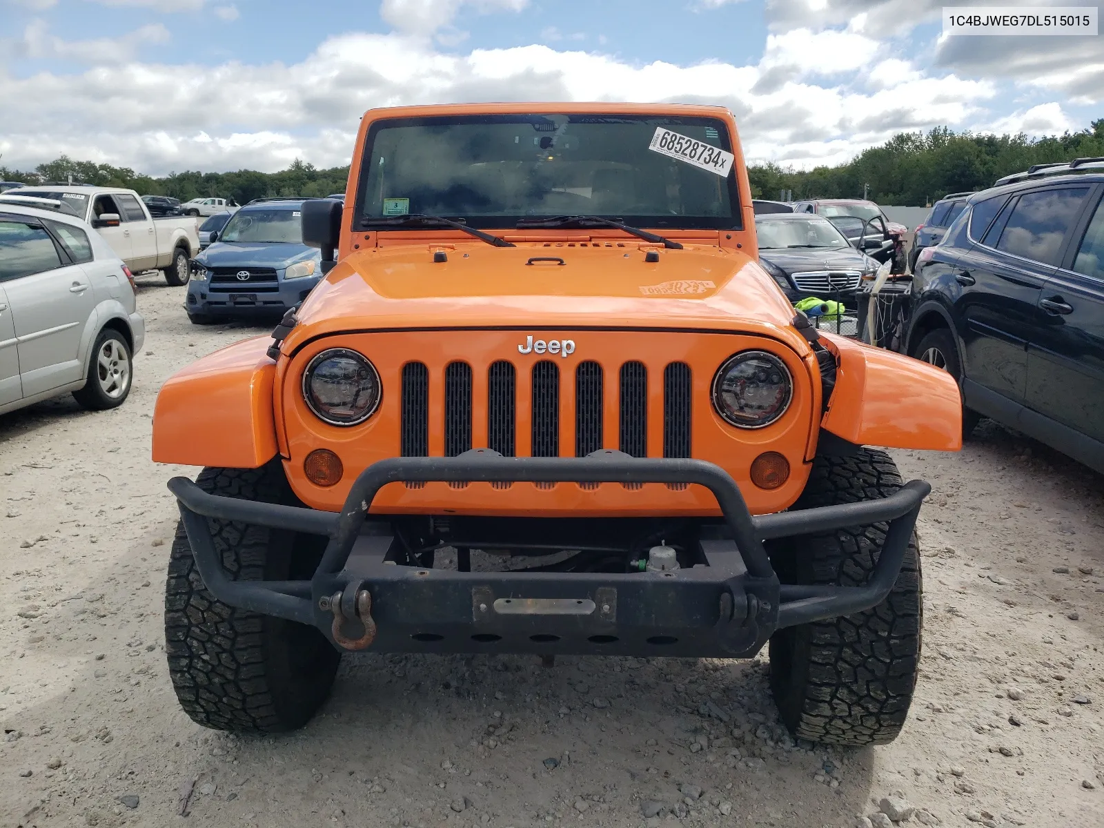 2013 Jeep Wrangler Unlimited Sahara VIN: 1C4BJWEG7DL515015 Lot: 68528734