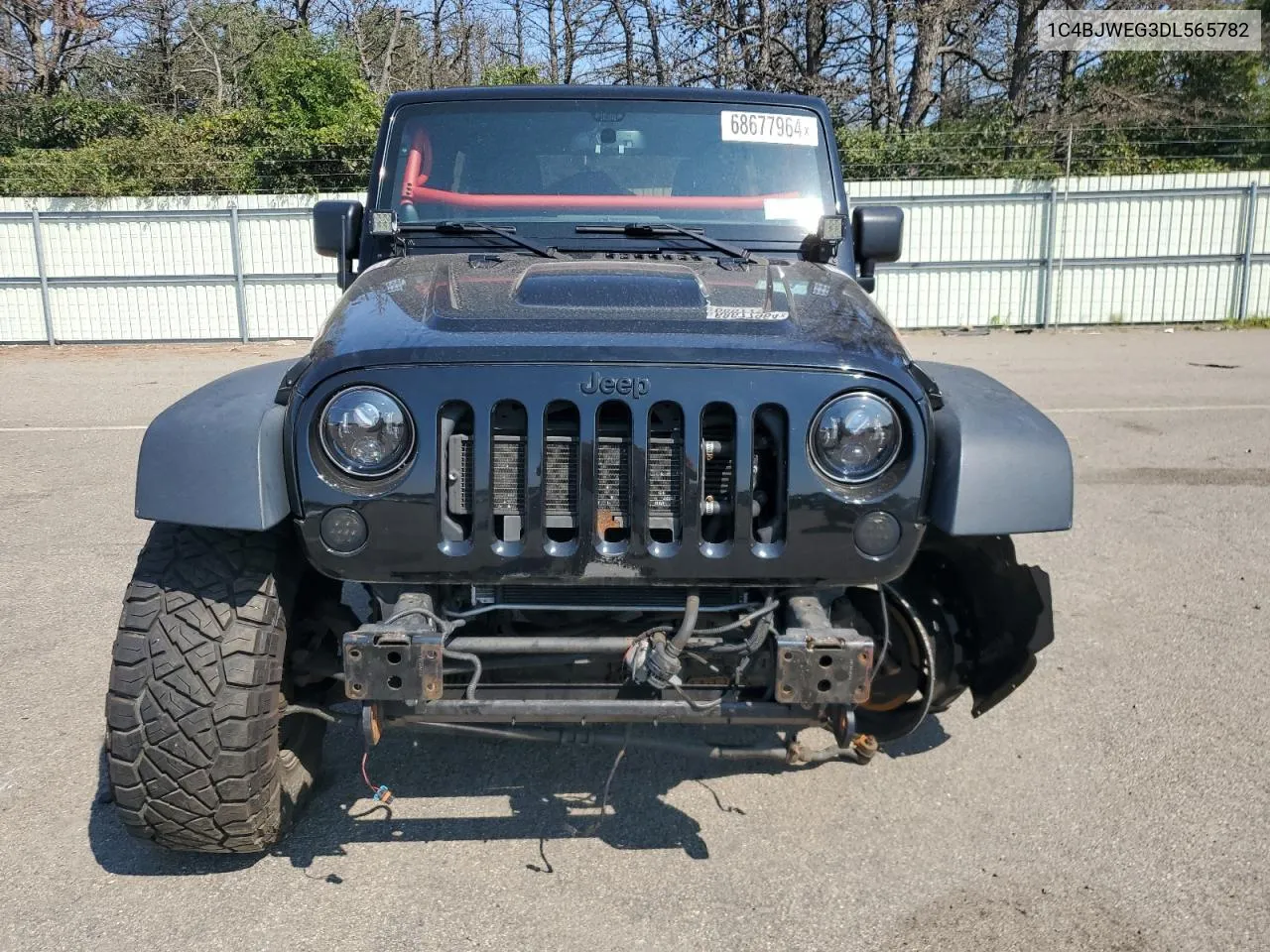 1C4BJWEG3DL565782 2013 Jeep Wrangler Unlimited Sahara