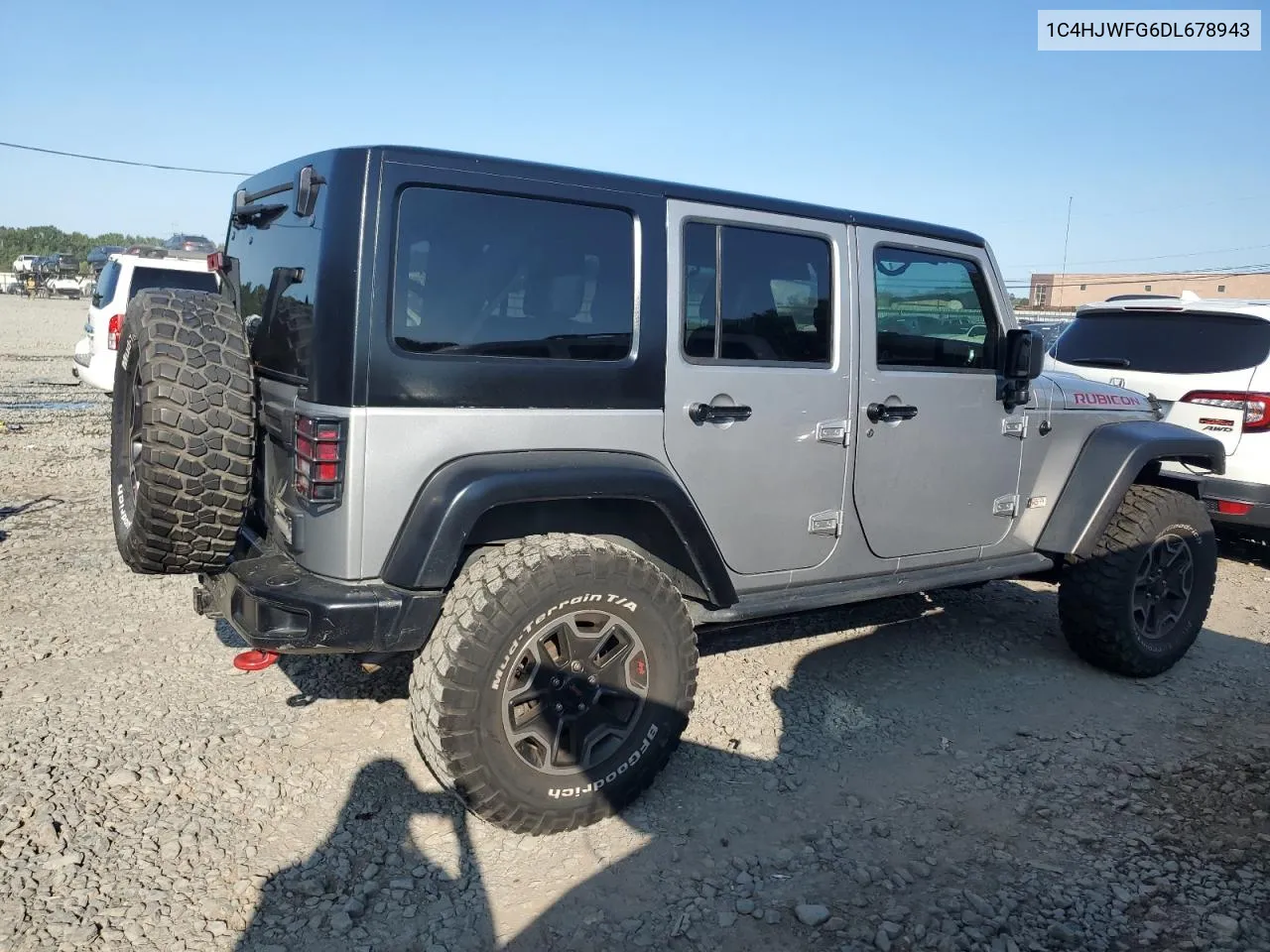 1C4HJWFG6DL678943 2013 Jeep Wrangler Unlimited Rubicon