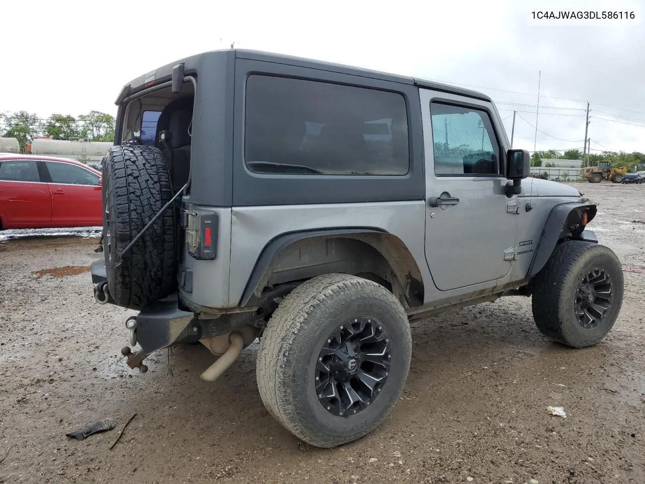 2013 Jeep Wrangler Sport VIN: 1C4AJWAG3DL586116 Lot: 69514034