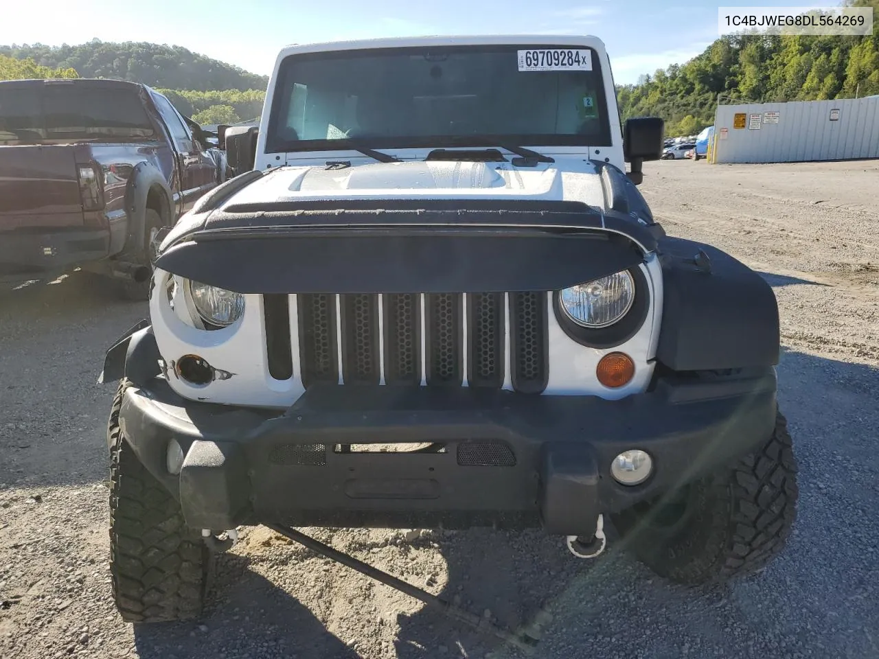 2013 Jeep Wrangler Unlimited Sahara VIN: 1C4BJWEG8DL564269 Lot: 69709284